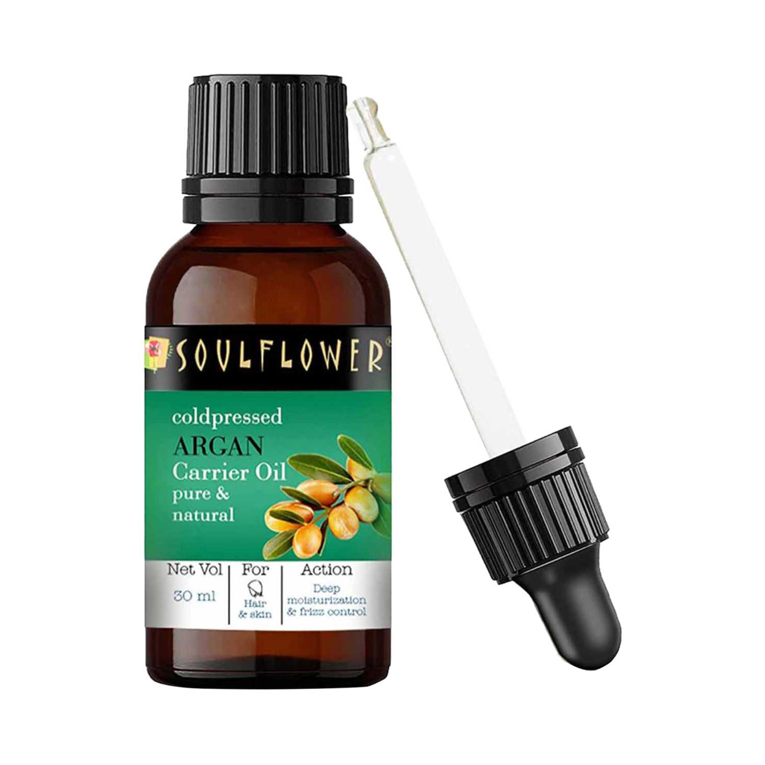 Soulflower | Soulflower Coldpressed Argan Carrier Oil - (30ml)