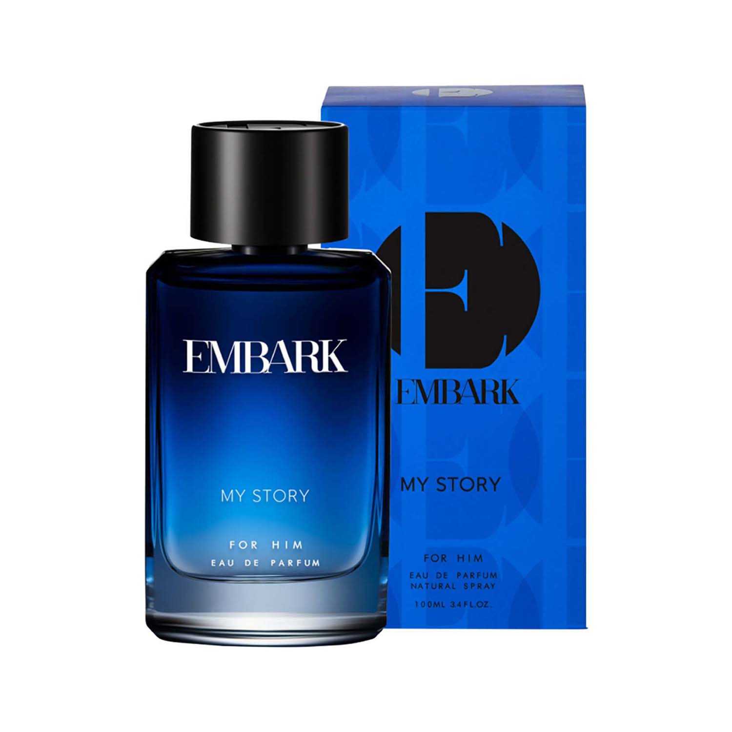 EMBARK | Embark My Story For Him - Eau De Parfum Natural Spray (100ml)
