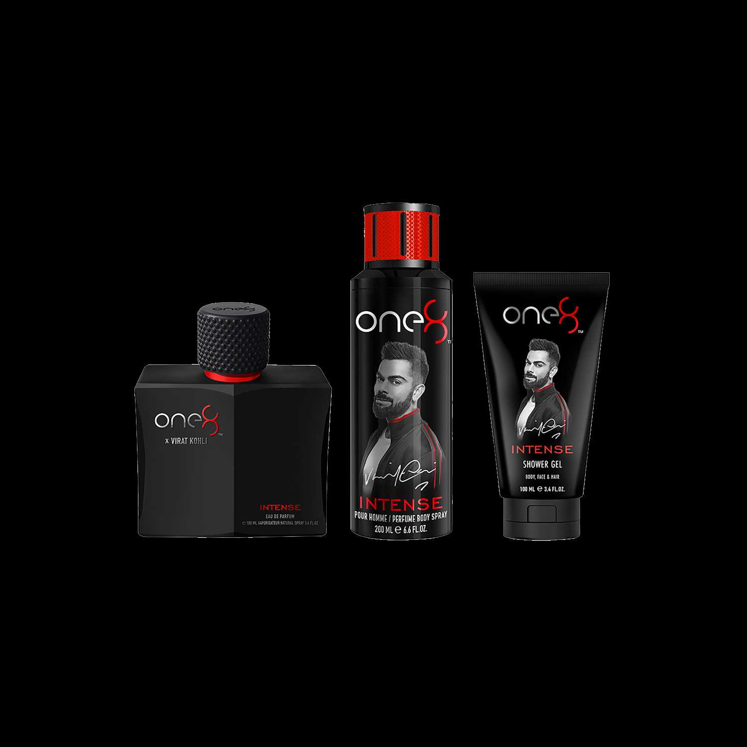 One8 | One8 Intense Gift Set Eau De Parfum + Deodorant + Shower Gel 400 ml