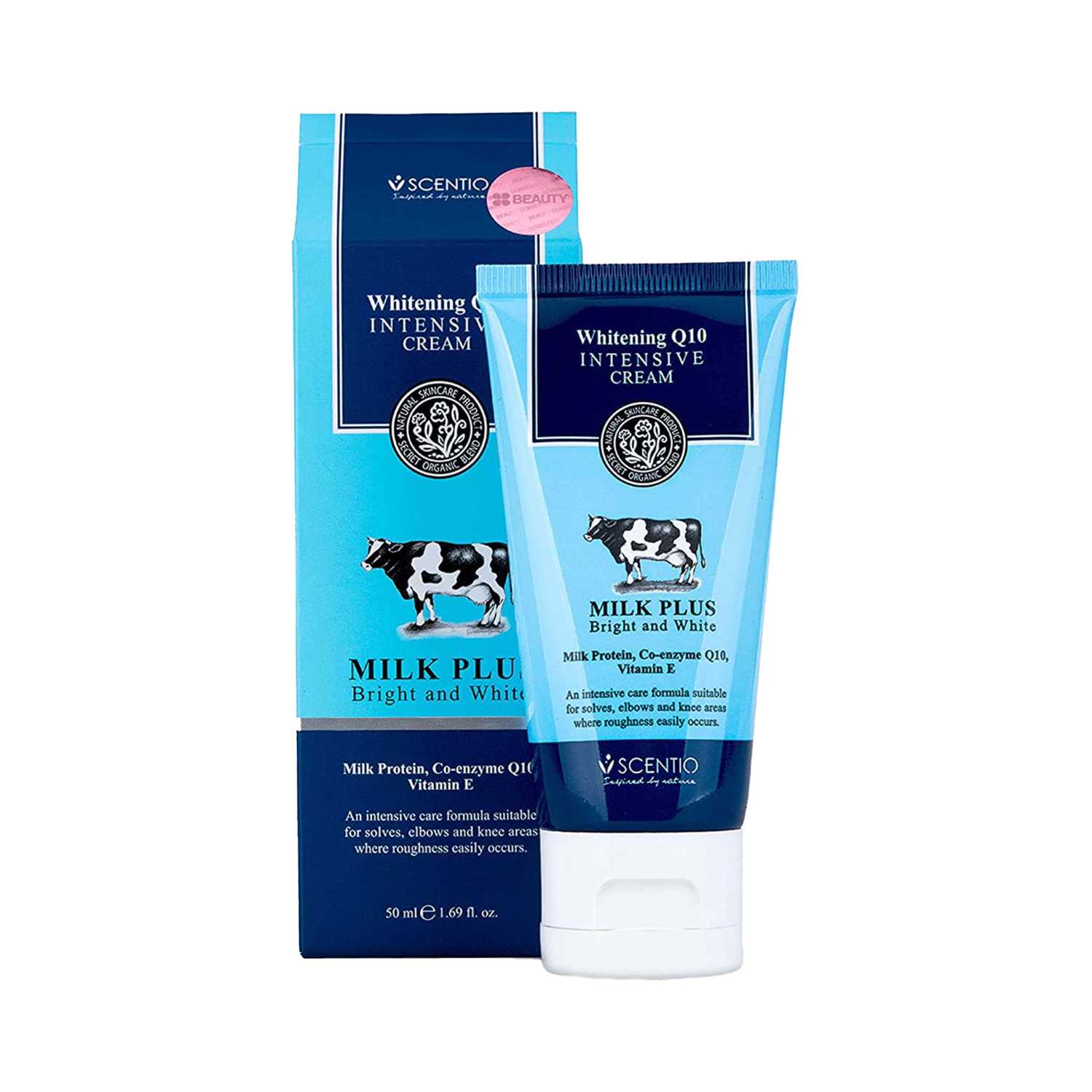 SCENTIO | SCENTIO Milk Plus Organic Whitening Q10 Intensive Cream (50ml)