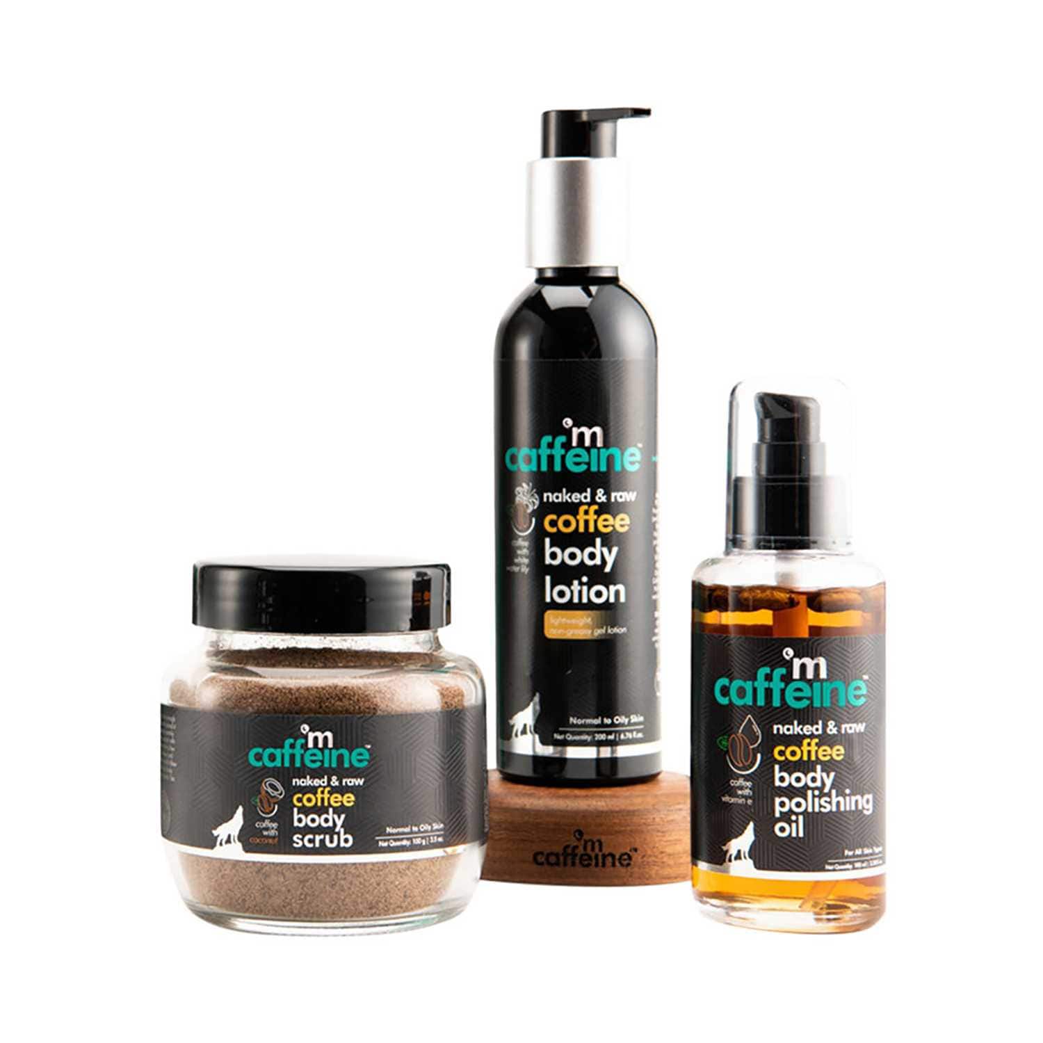 mCaffeine | mCaffeine Body Toning & Polishing Kit - (3 Pcs)