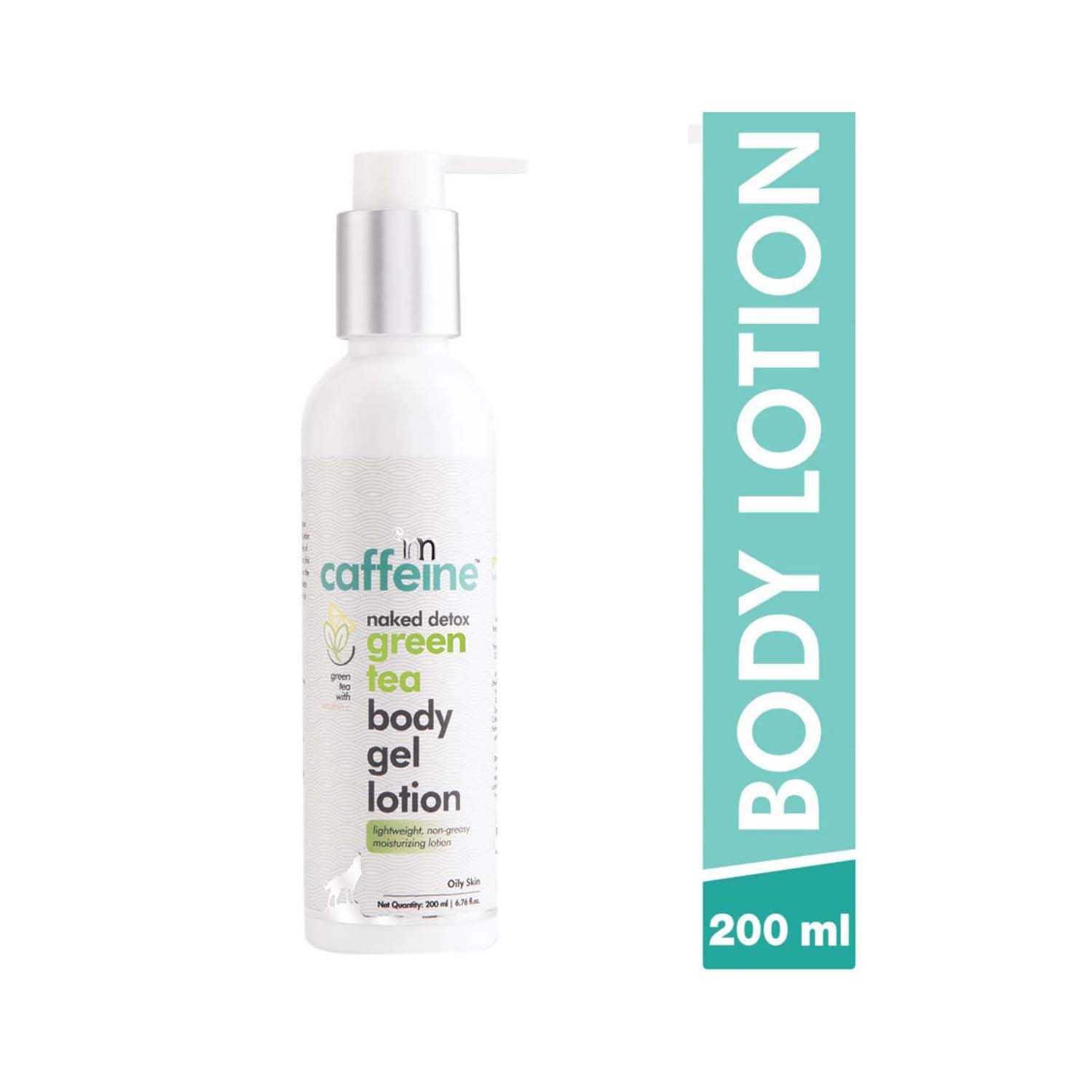 mCaffeine | mCaffeine Naked Detox Hydrating Green Tea Body Gel Lotion - (200ml)