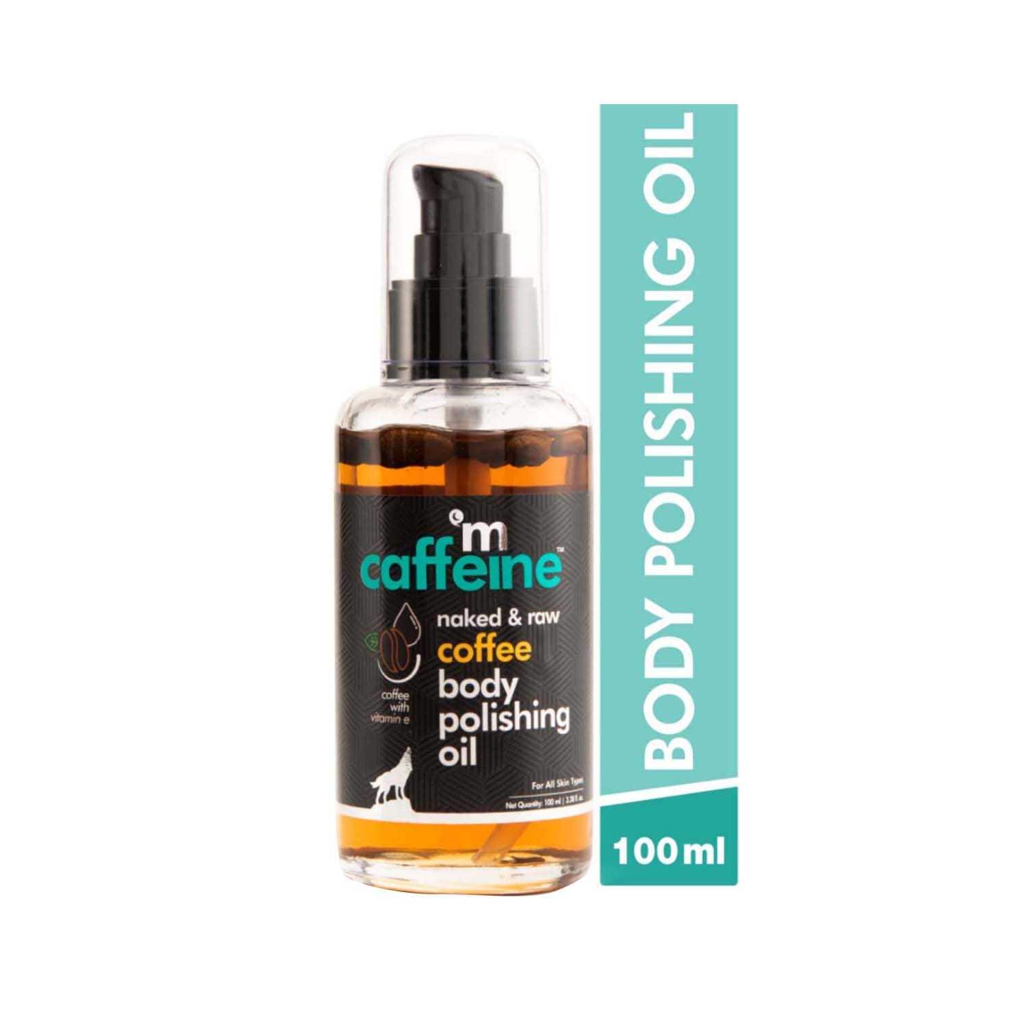 mCaffeine | mCaffeine Naked & Raw Coffee Body Polishing Oil - (100ml)