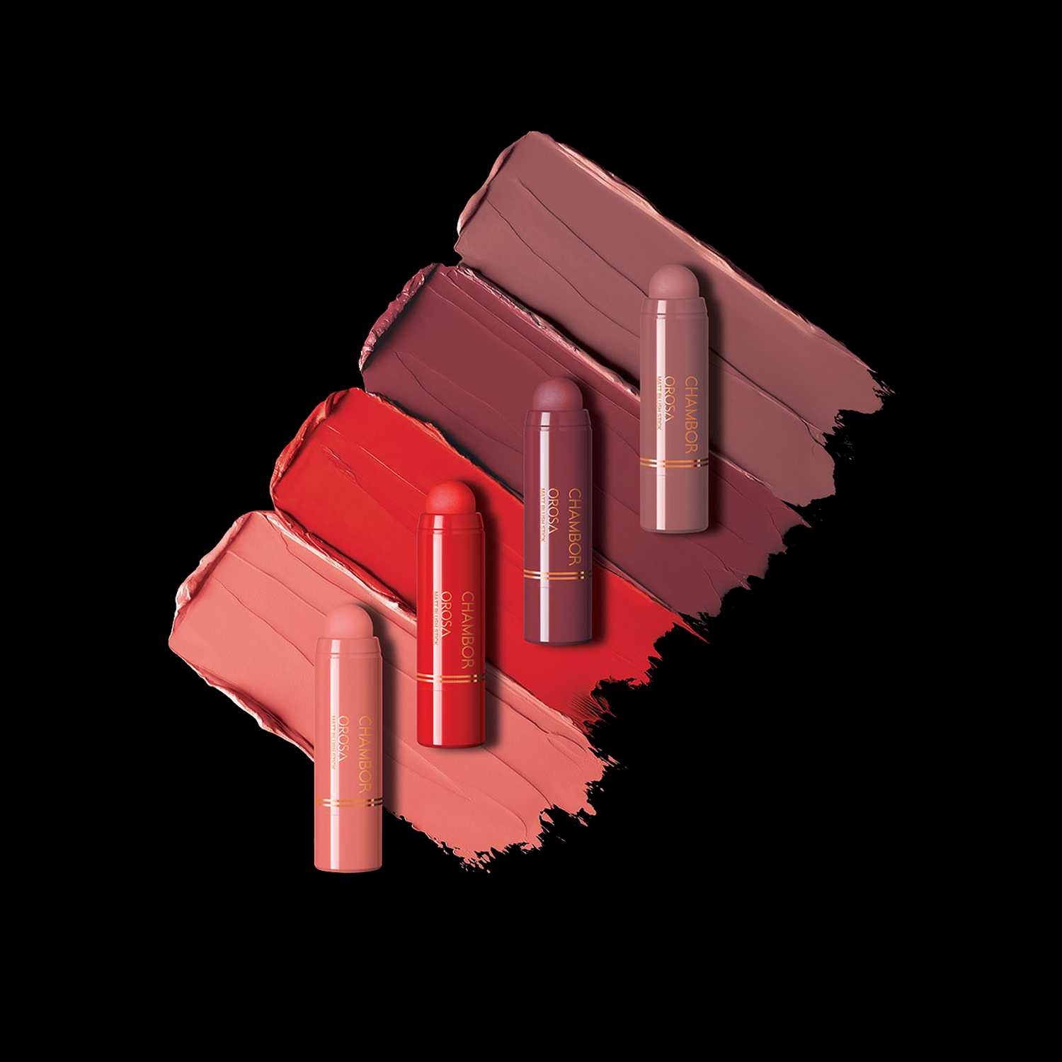 Chambor | Chambor Orosa Matt Blush Stick - Plum 204 5.8 gm