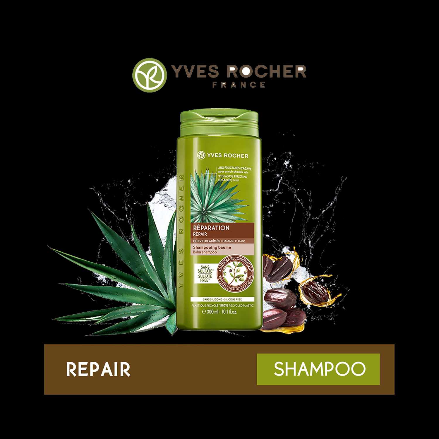 Yves Rocher | Yves Rocher Repair Balm Shampoo Sulfate Free 300 ml