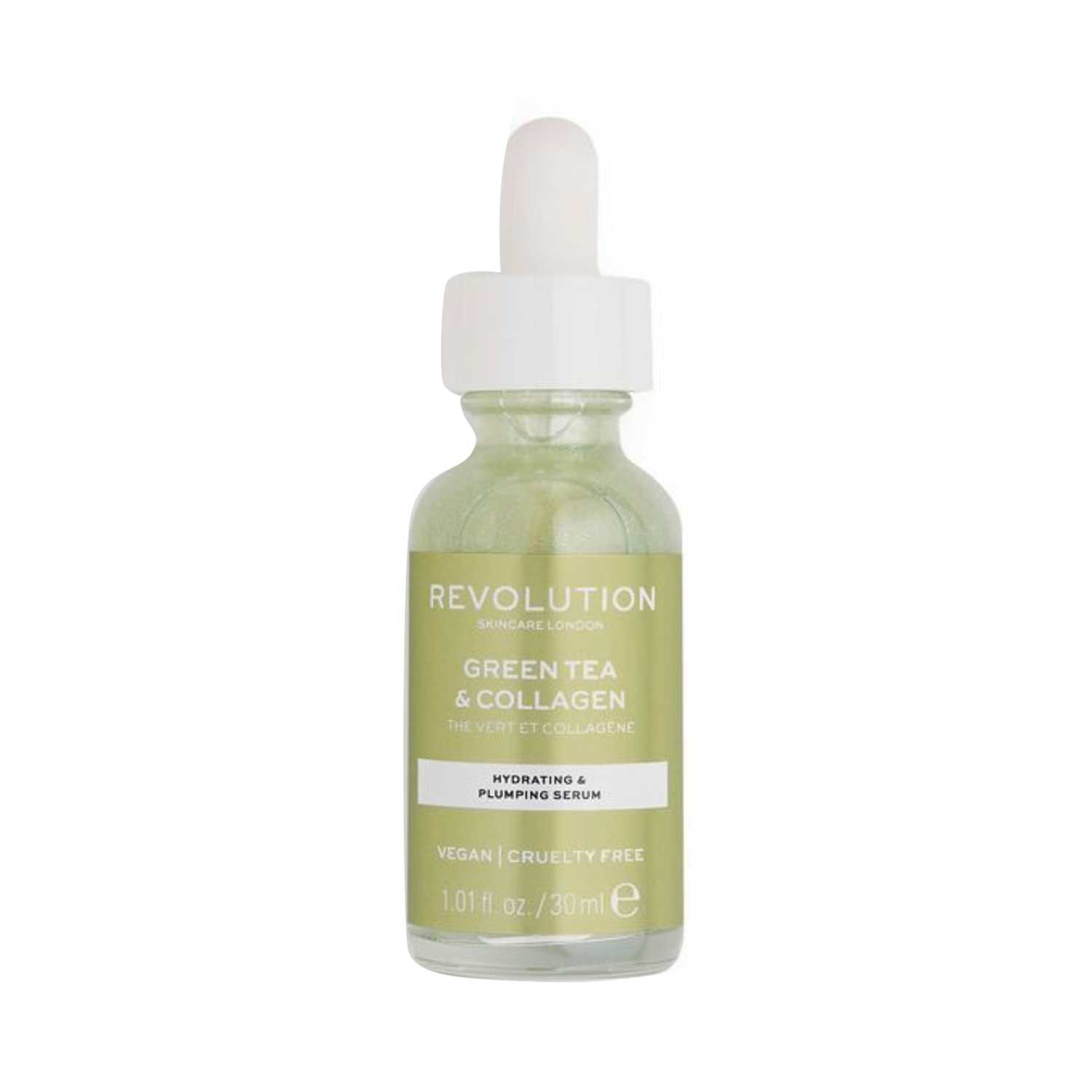 Makeup Revolution | Makeup Revolution Skin Care Green Tea & Collagen Serum (30ml)
