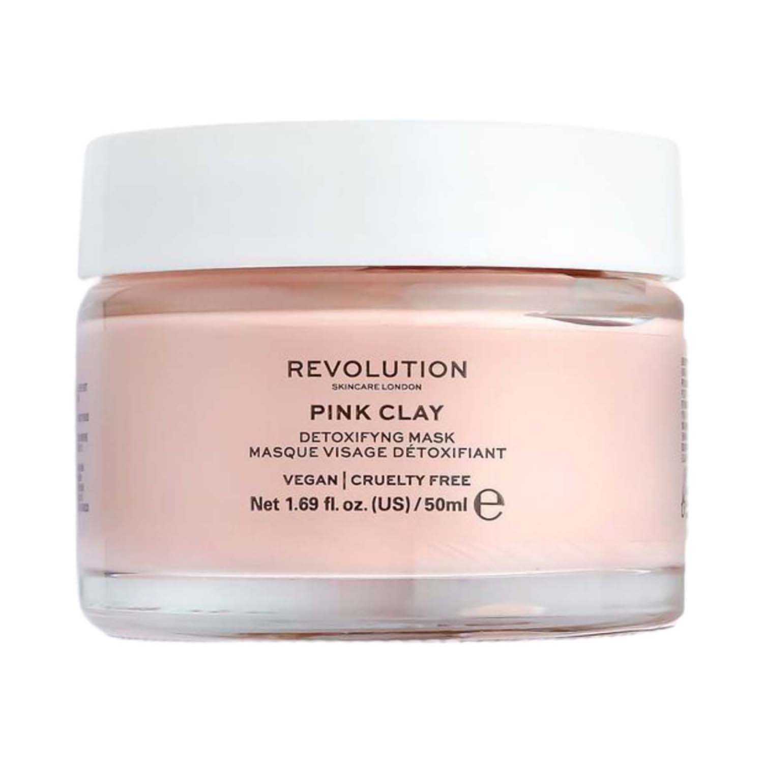 Makeup Revolution | Makeup Revolution Skin Care Pink Clay Detoxifying Face Mask (50ml)