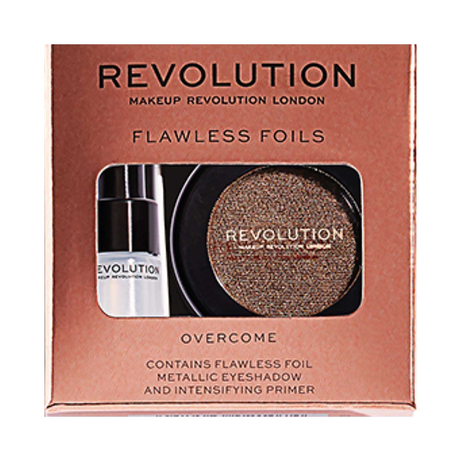 Makeup Revolution | Makeup Revolution Flawless Foils Eyeshadow And Primer - Rival (2g+2ml)
