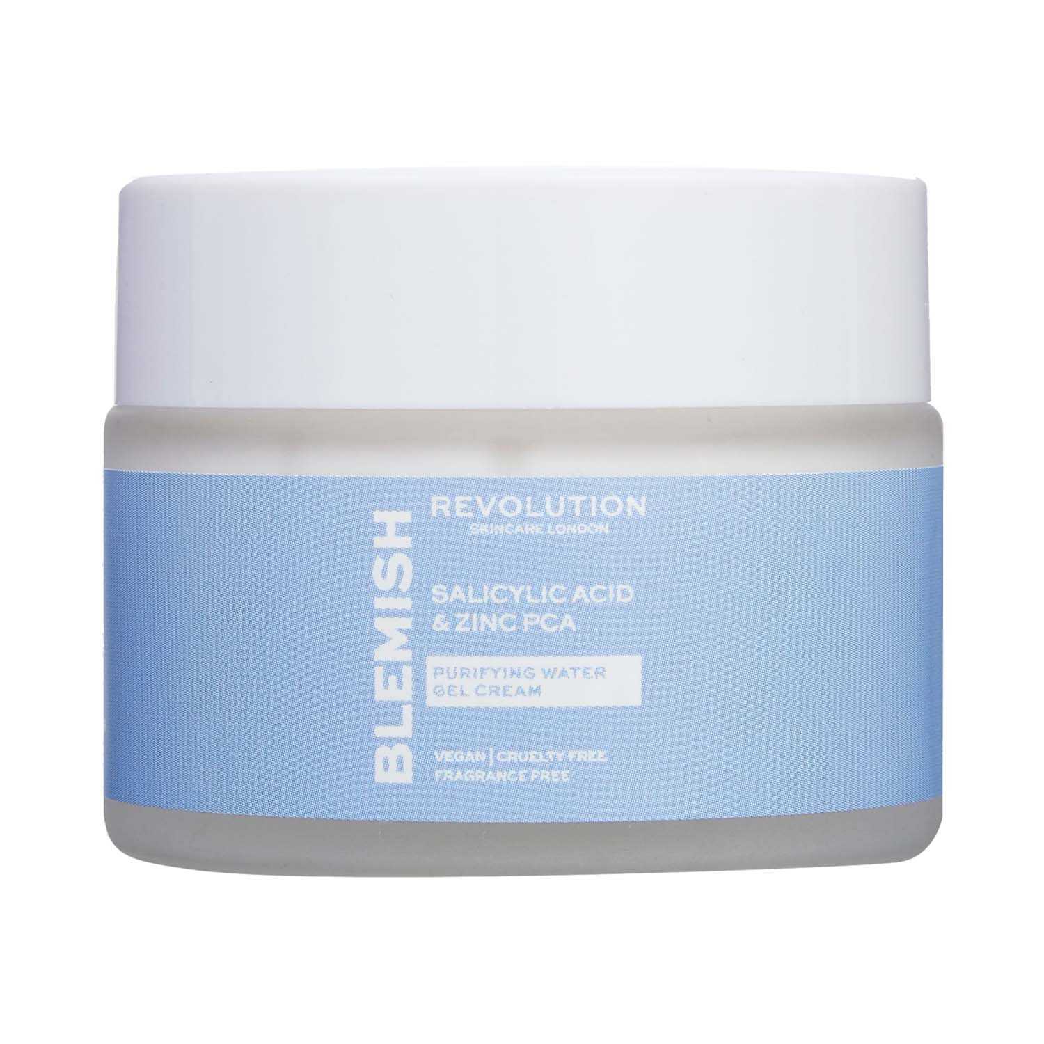 Makeup Revolution | Makeup Revolution Skincare Salicylic Acid & Zinc PCA Purifying Water Gel Cream (30ml)