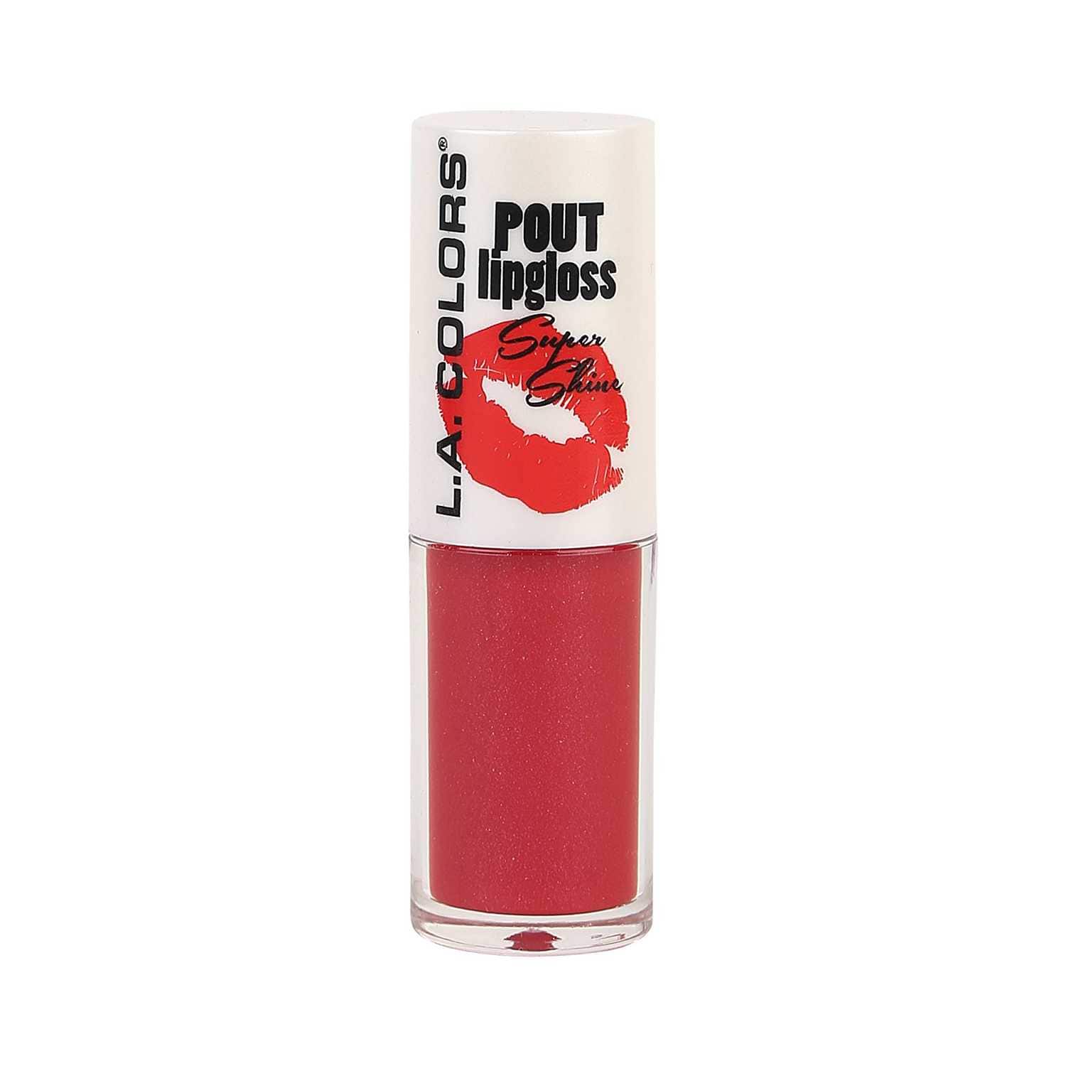 L.A. Colors | L.A. Colors Pout Shiny Lip Gloss - Hot Lips (3.5g)
