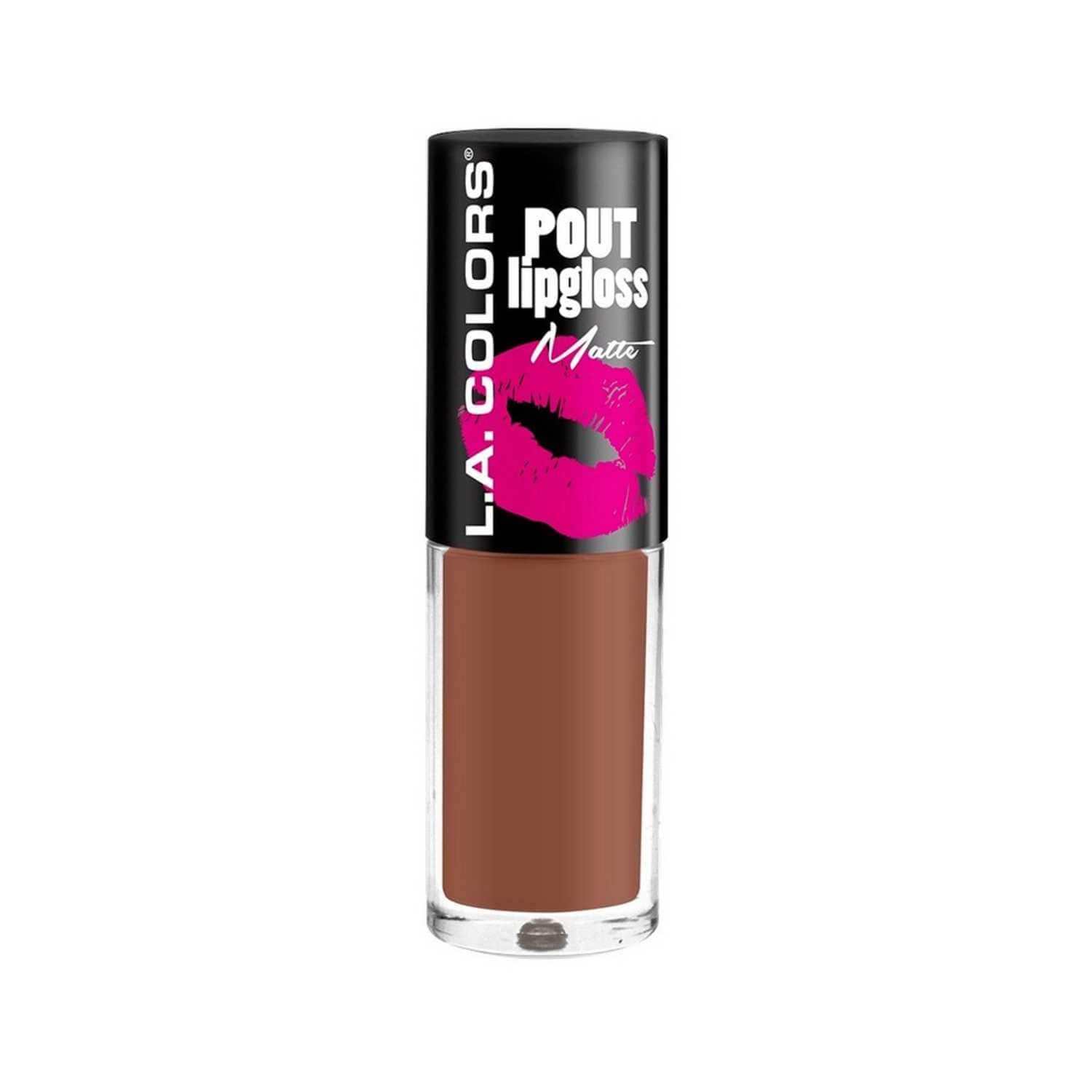 L.A. Colors | L.A. Colors Pout Matte Lip Gloss - Enticing (4g)