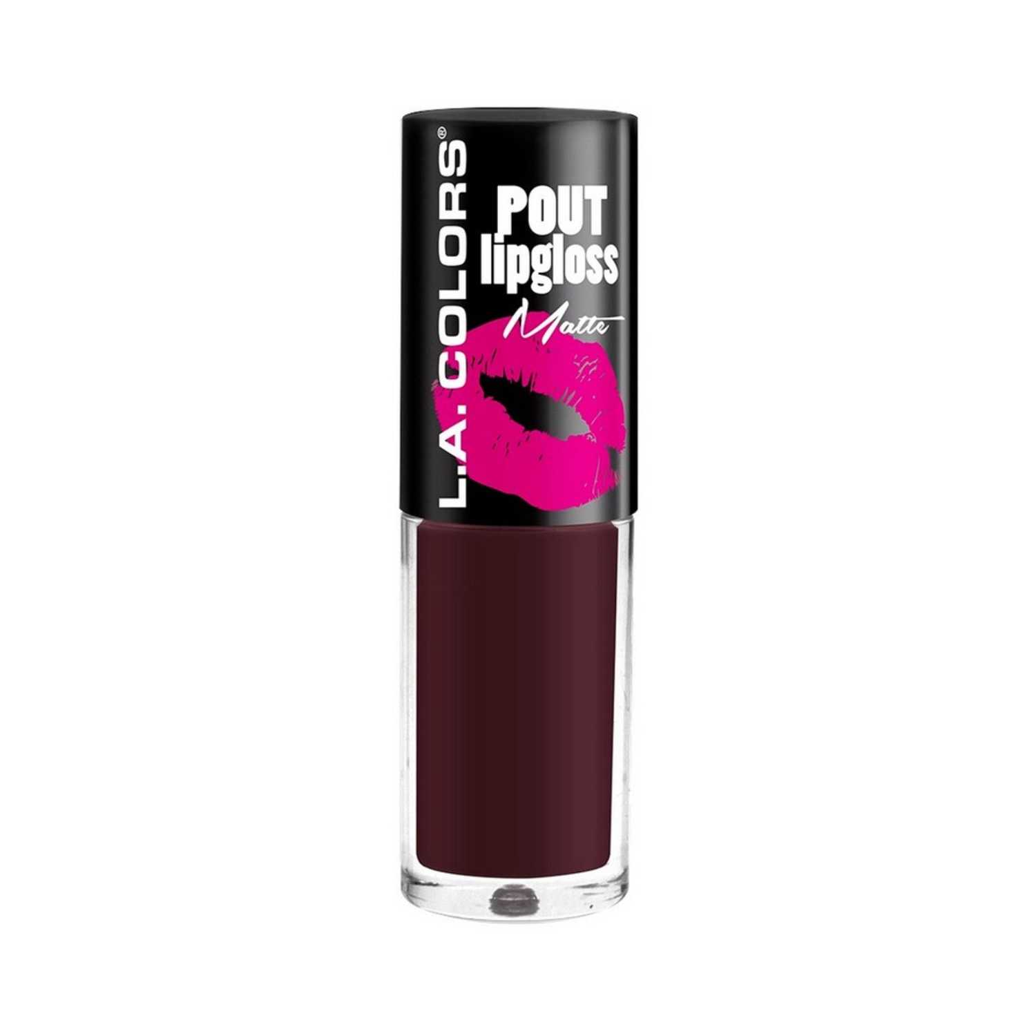 L.A. Colors | L.A. Colors Pout Matte Lip Gloss - Kiss And Tell (4g)