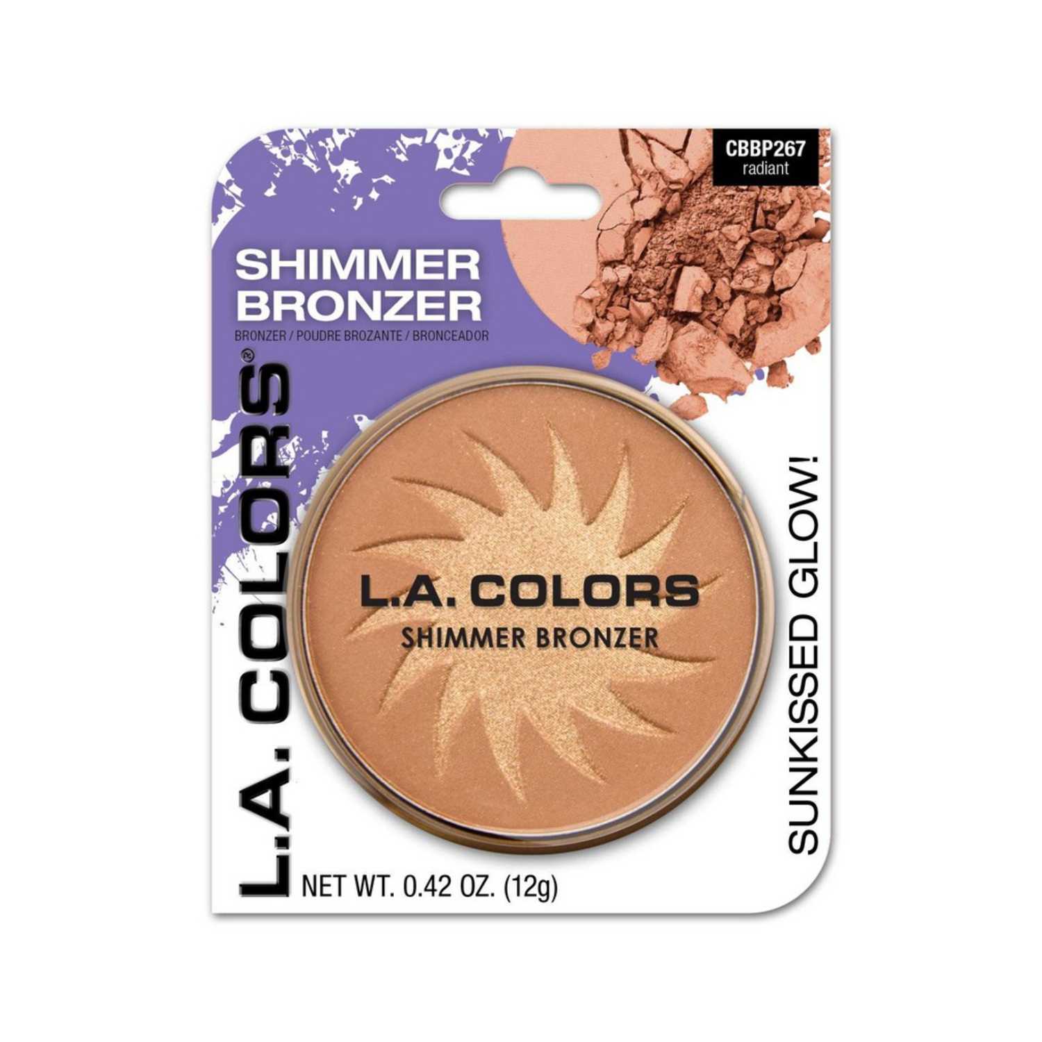 L.A. Colors | L.A. Colors Shimmer Bronzer - Radiant (12gm)
