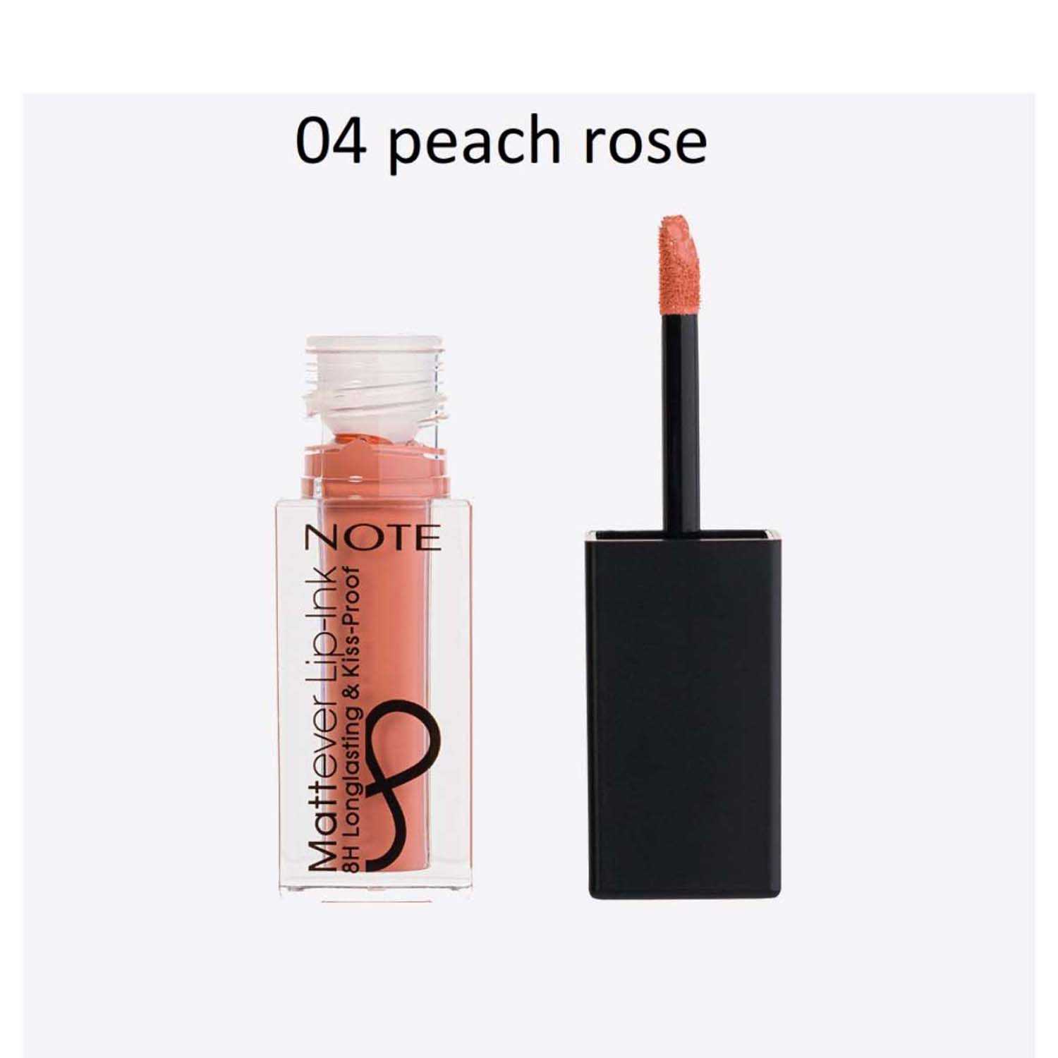 NOTE TEST | Note Mattever Lip Ink - 04 Peach Rose (4.5ml)