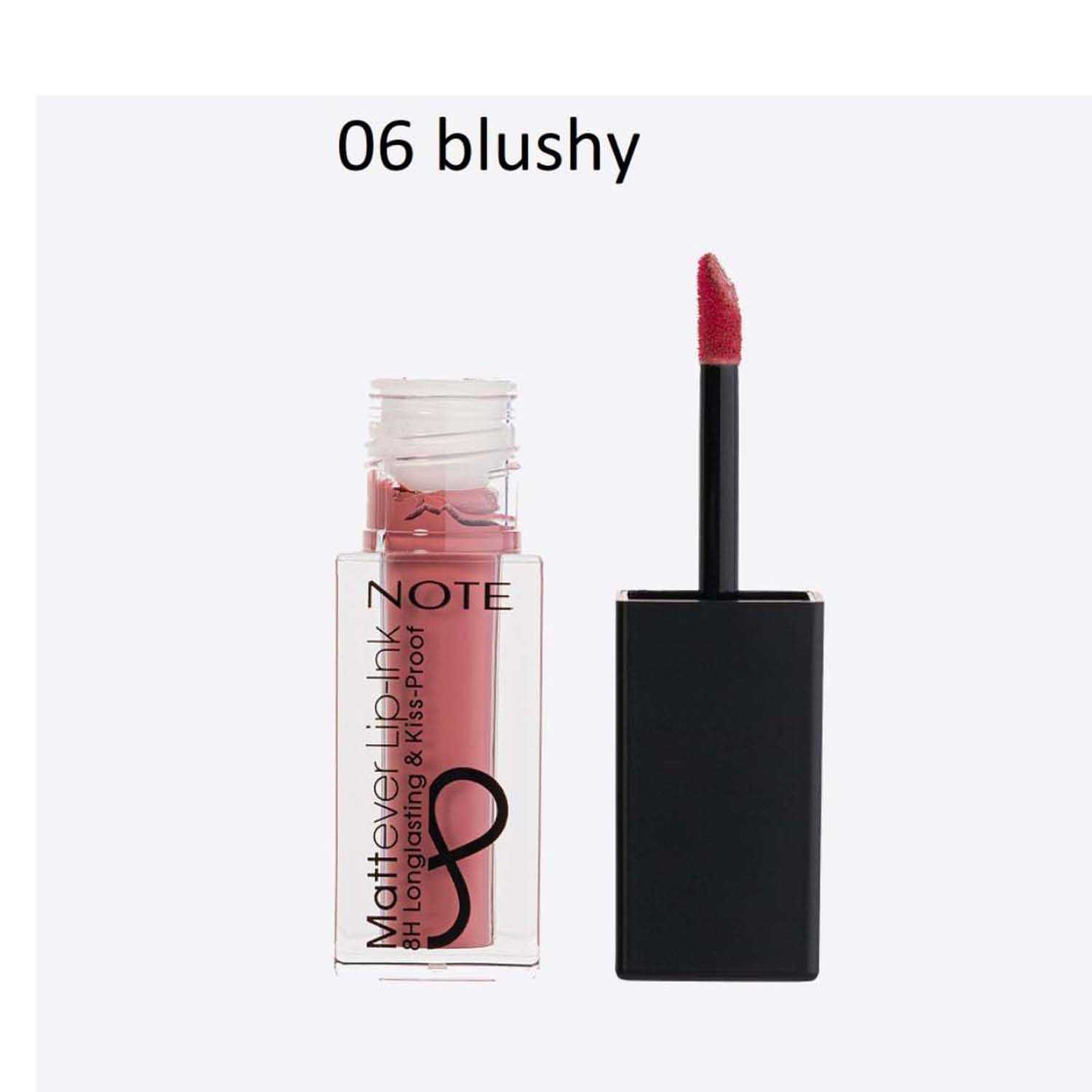 NOTE TEST | Note Mattever Lip Ink - 06 Blushy (4.5ml)