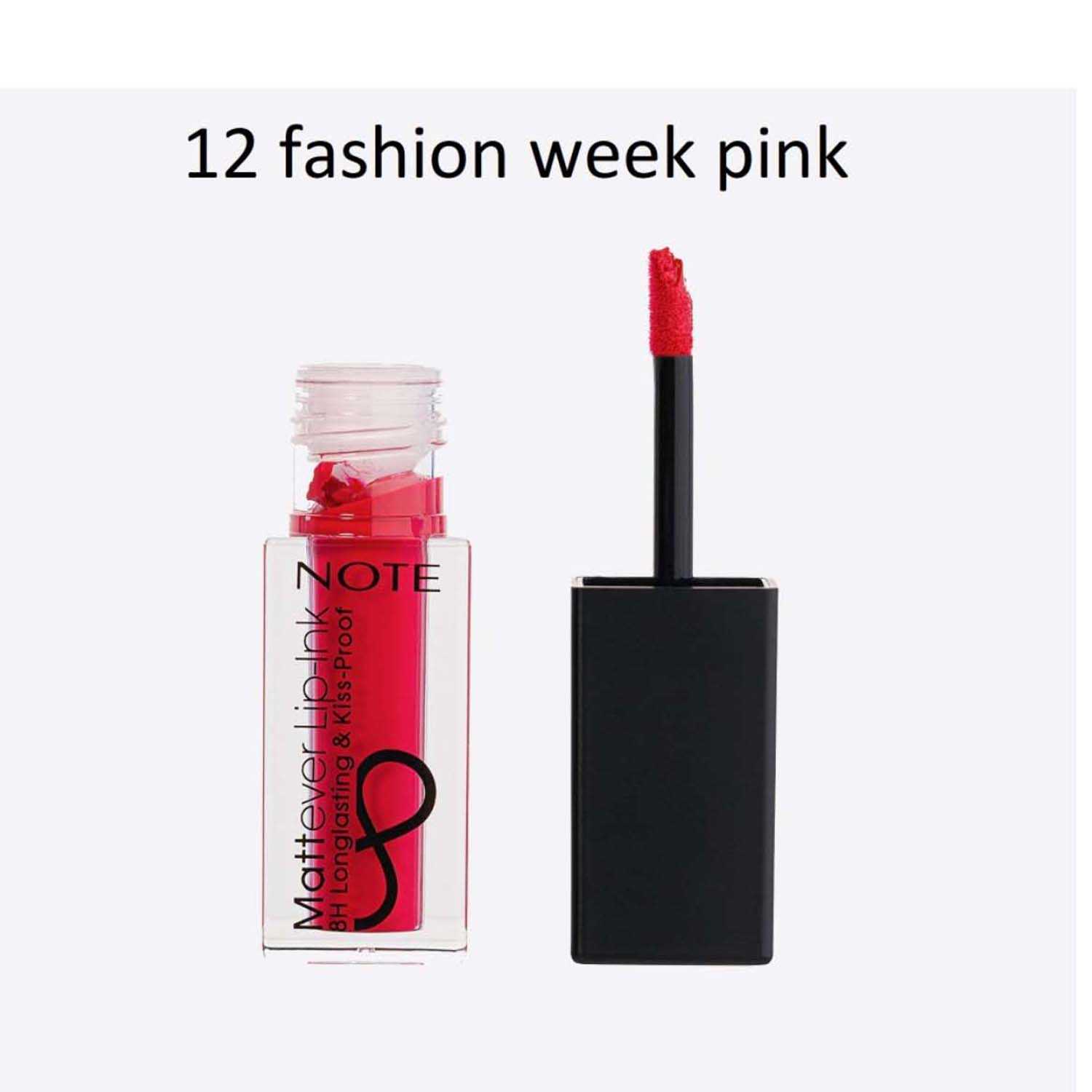 NOTE TEST | Note Mattever Lip Ink - 12 Fashion Week Pink (4.5ml)