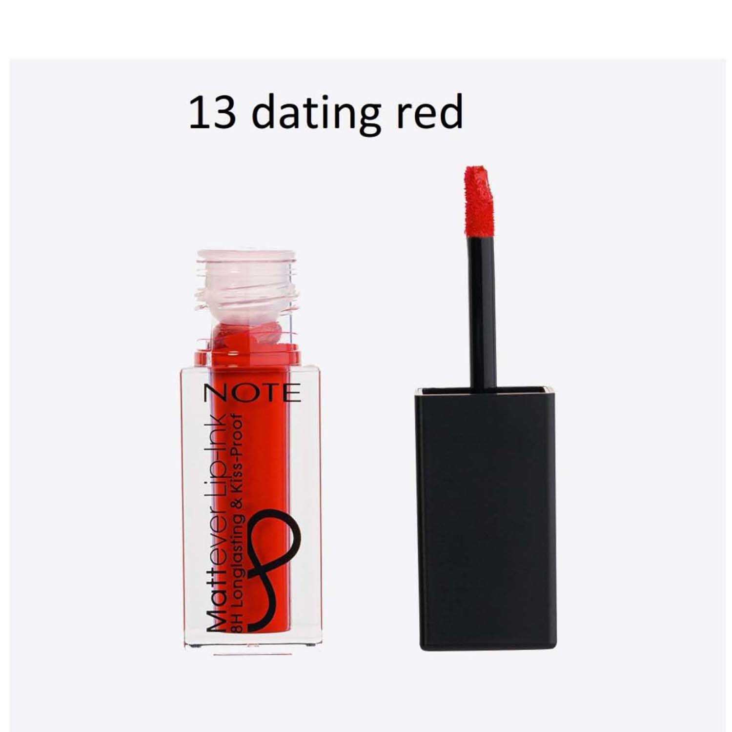 NOTE TEST | Note Mattever Lip Ink - 13 Dating Red (4.5ml)