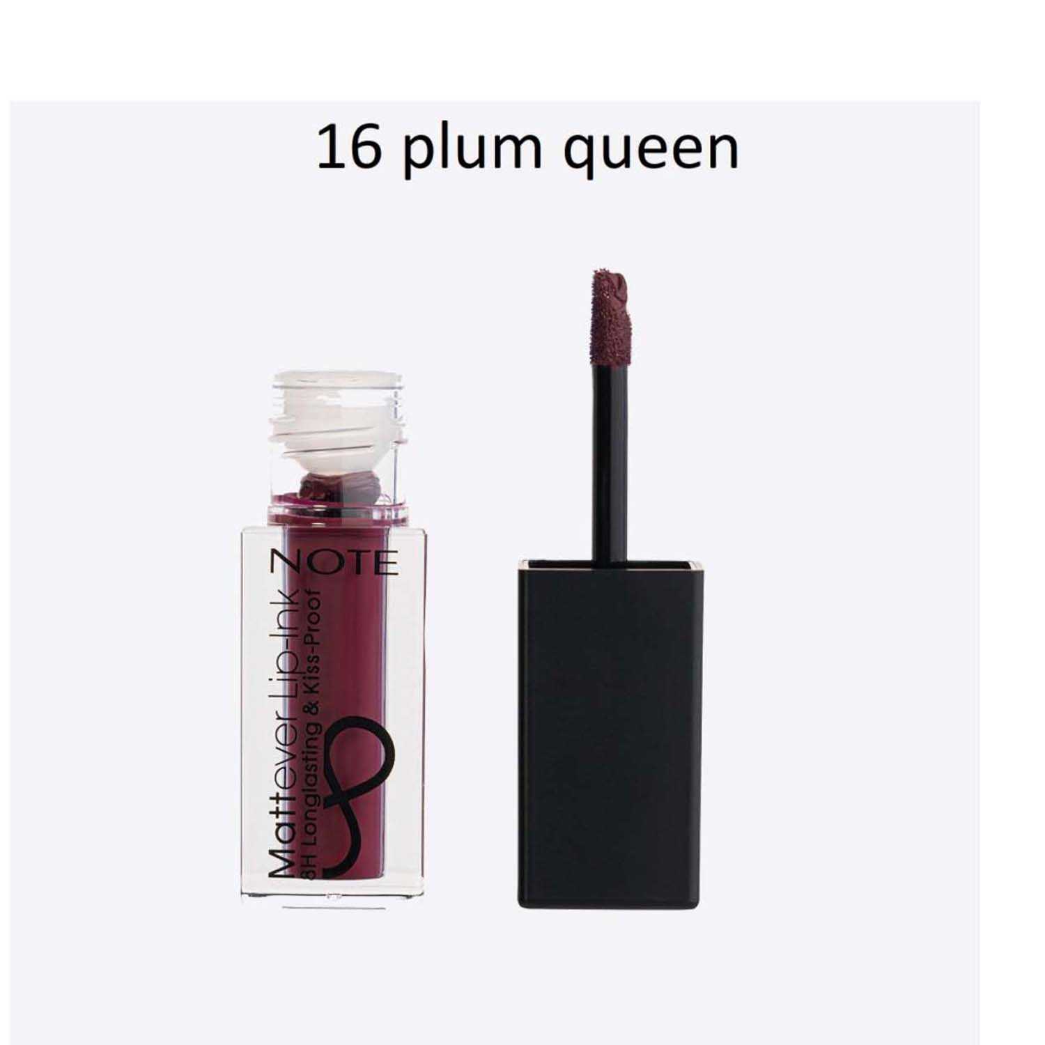 ParulTest | Note Mattever Lip Ink - 16 Plum Queen (4.5ml)