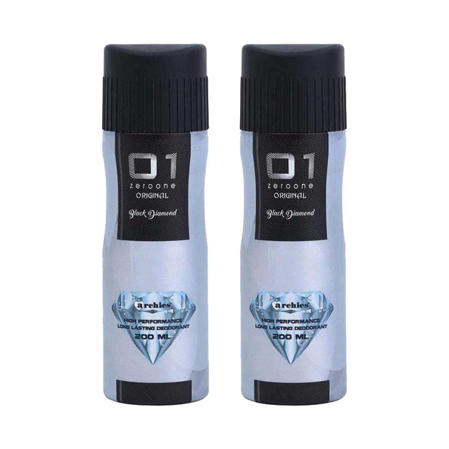 Archies Parfum | Archies Parfum 01 Original Black Diamond Deodorant Combo (2 Pcs)