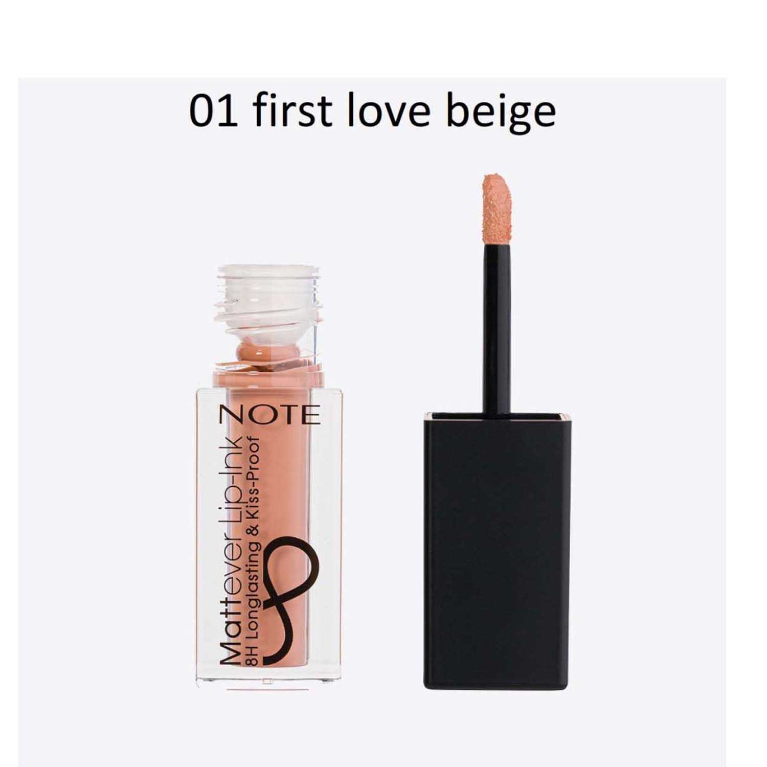 ParulTest | Note Mattever Lip Ink - 01 First Love Beige (4.5ml)