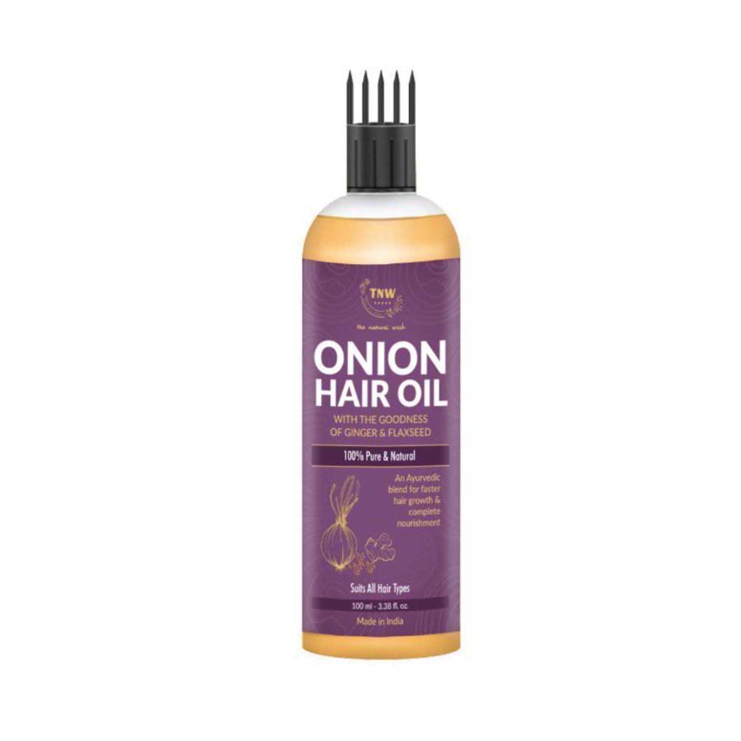 The Natural Wash Onion Hair Oil - (100ml)