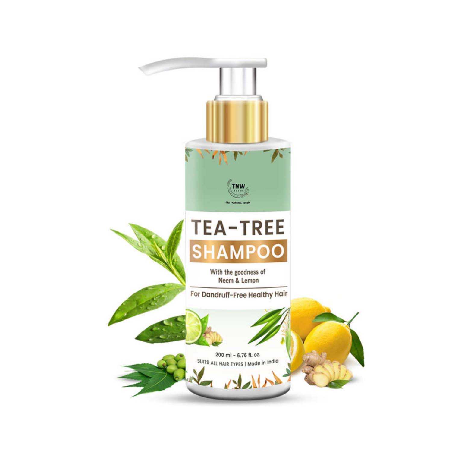 The Natural Wash Tea Tree Shampoo - (200ml)