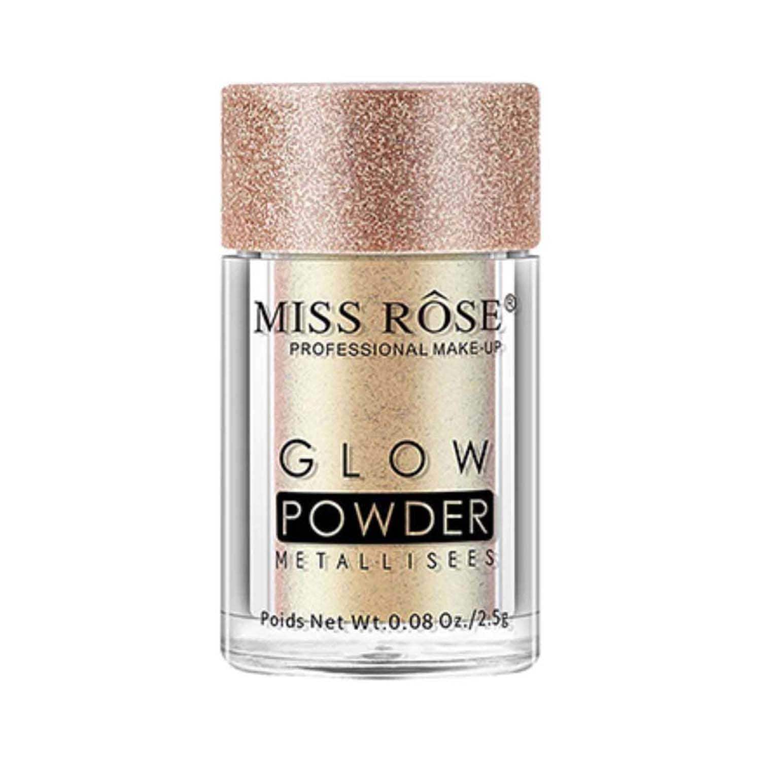 Miss Rose | Miss Rose Professional Makeup Glow Powder Metallises - 01 Shade (2.5g)