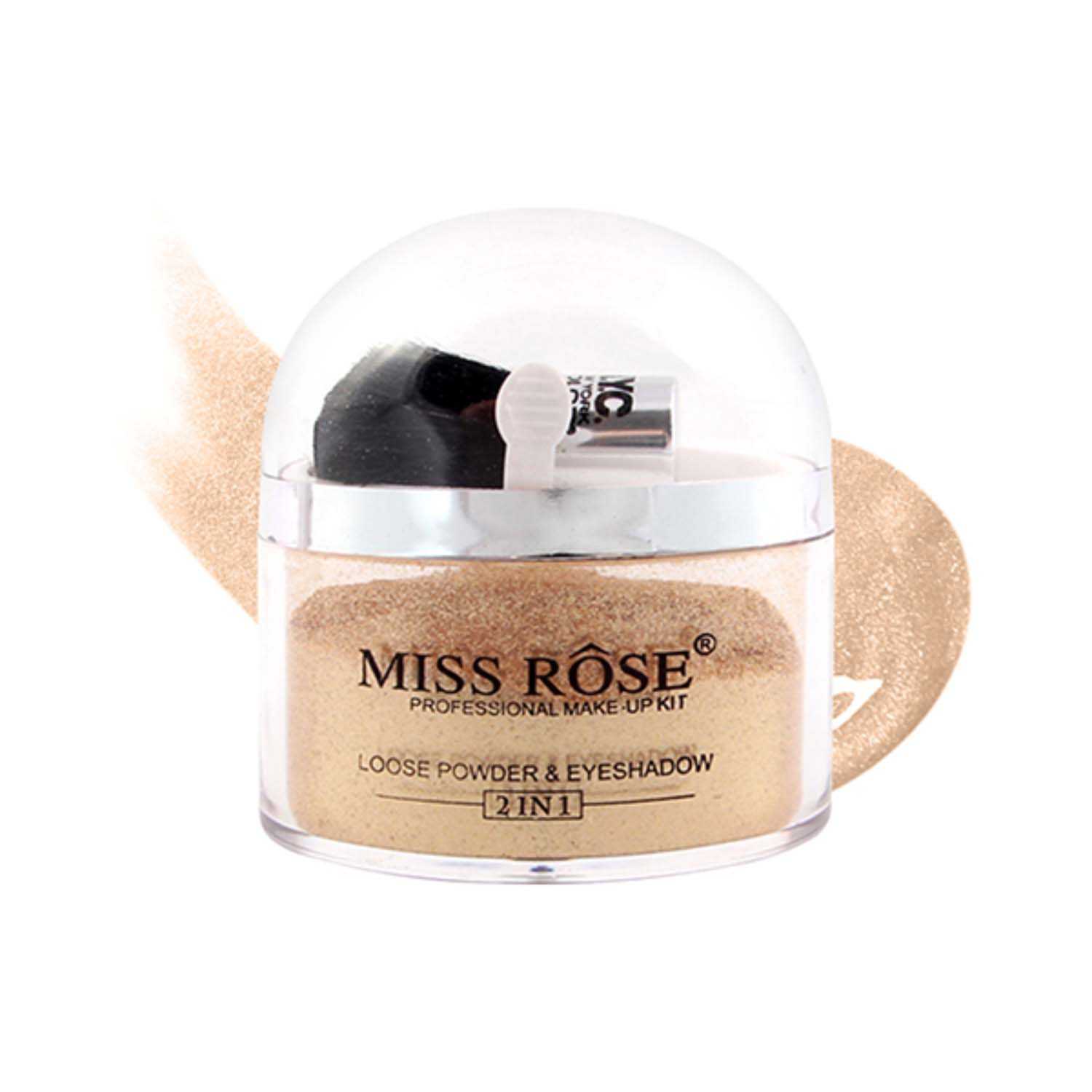Miss Rose | Miss Rose Face Highlighting Shimmery Loose Powder - 01 Shade (20g)