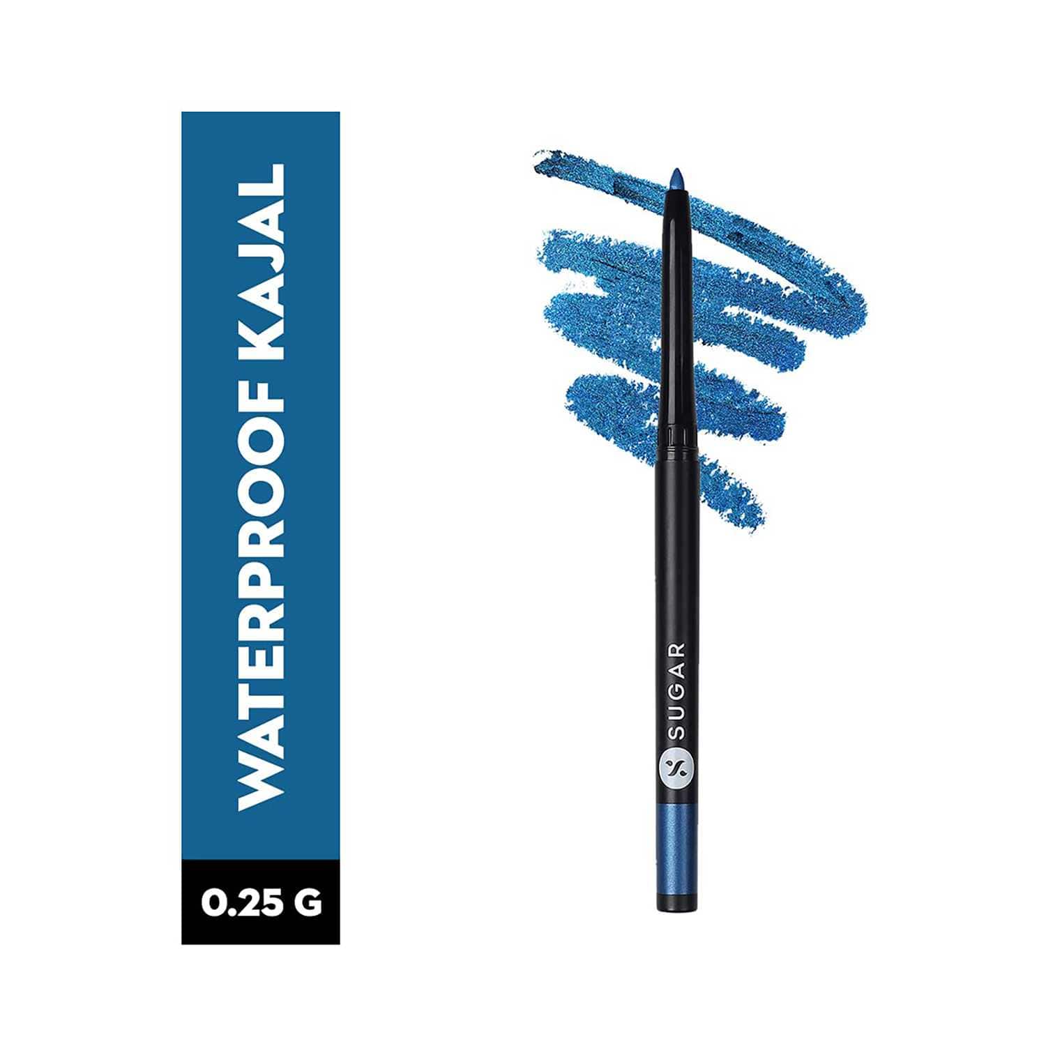 SUGAR Cosmetics | Sugar Kohl Of Honour Intense Kajal - 06 Blue Moon (Single Blister) (0.25g)