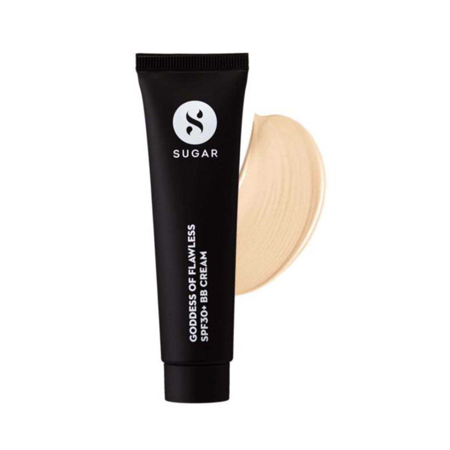 SUGAR Cosmetics | Sugar Goddess Of Flawless SPF 30+ BB Cream - 07 Vanilla Latte (Fair) (25ml)