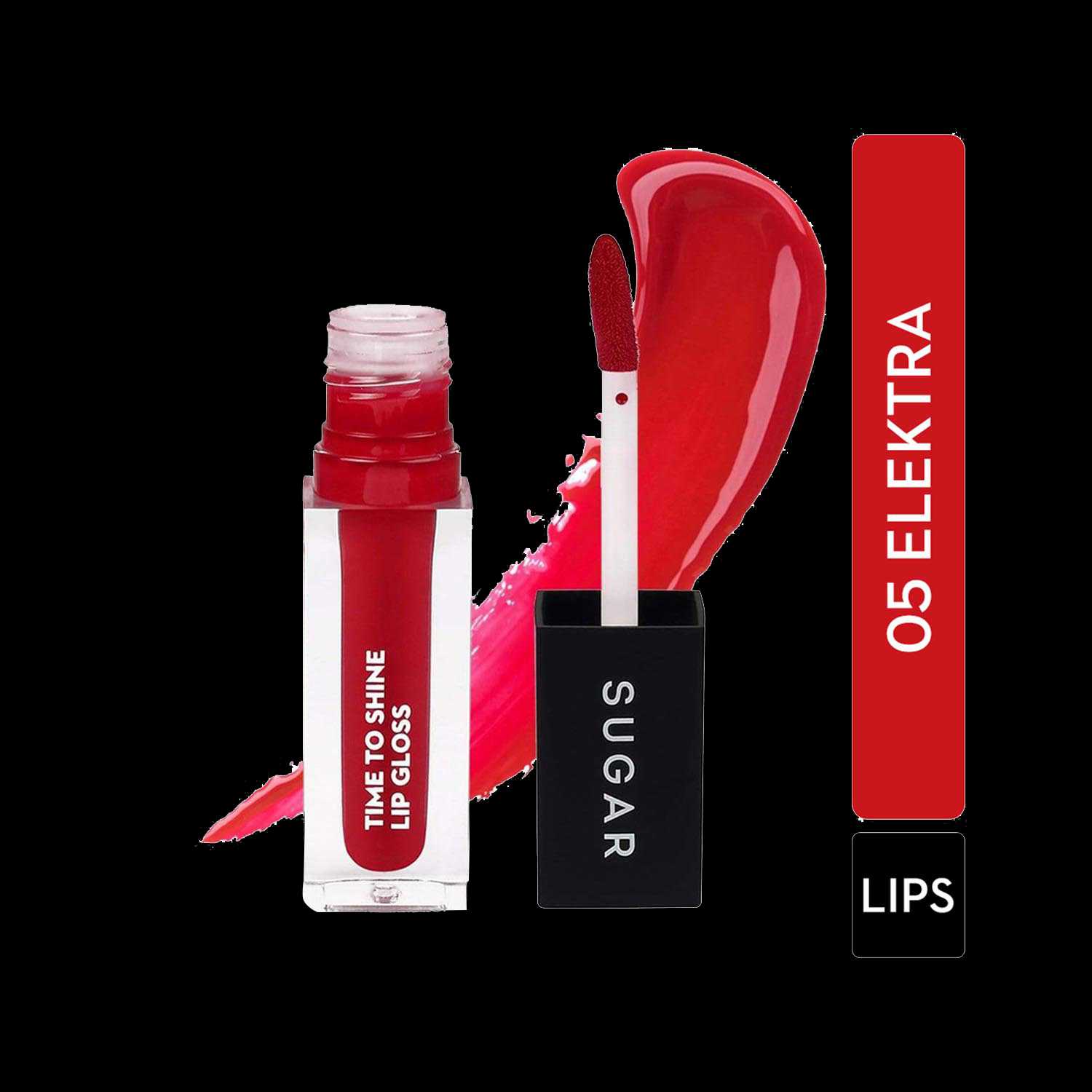 SUGAR Cosmetics | Sugar Time To Shine Lip Gloss - 05 Elektra (4.5g)