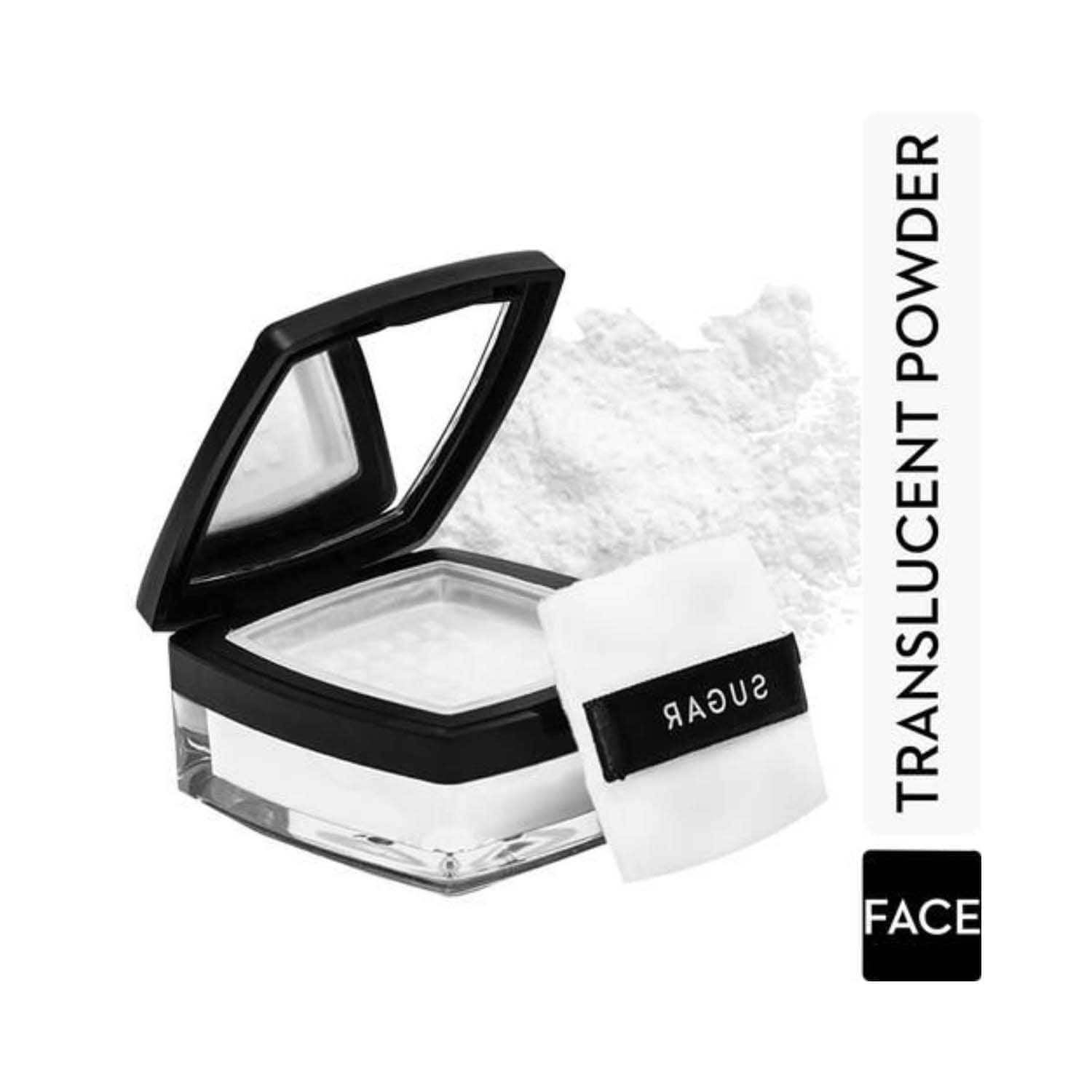 SUGAR Cosmetics | Sugar All Set To Go Translucent Loose Powder - Beige (7g)