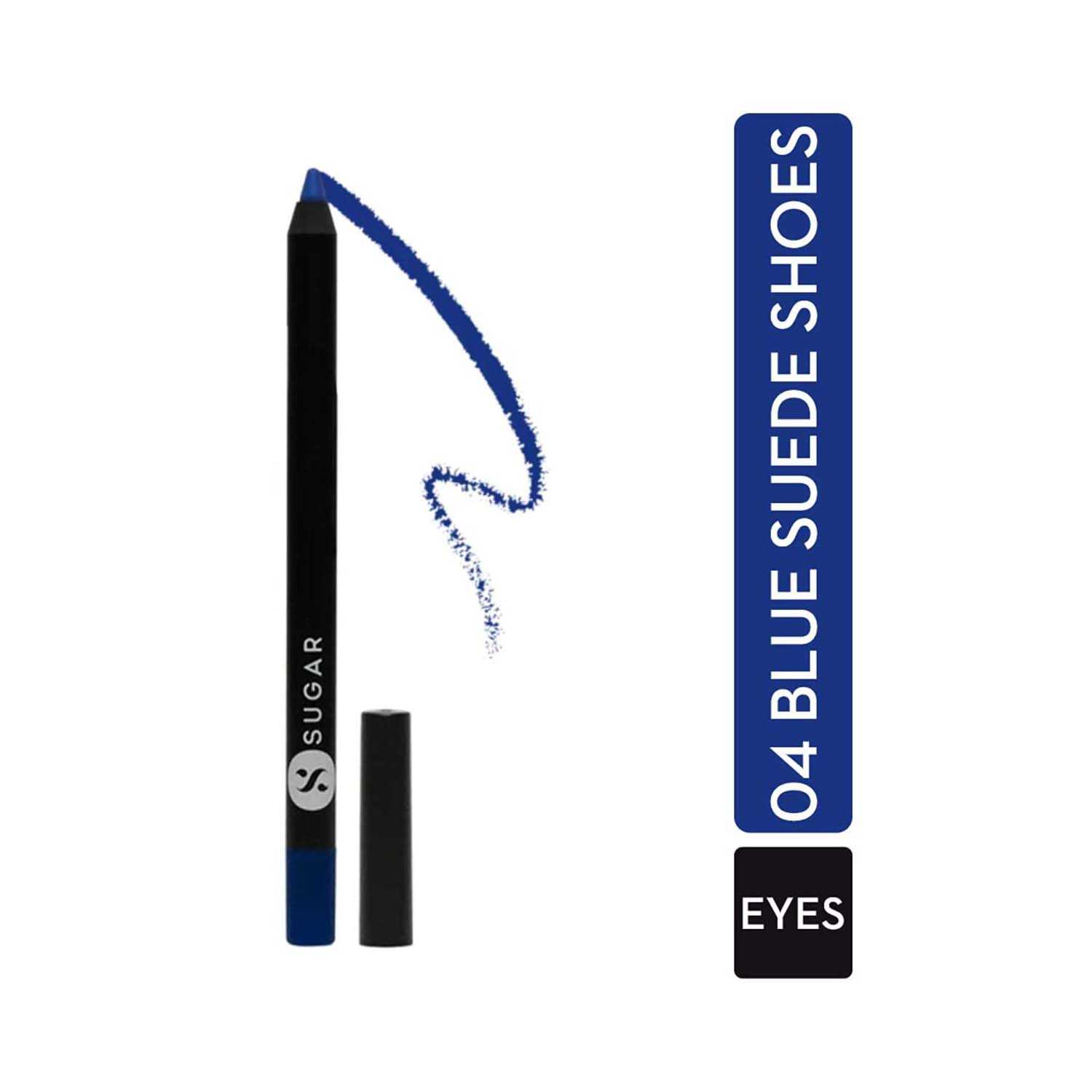 SUGAR Cosmetics | Sugar Stroke Of Genius Heavy Duty Kohl - 04 Blue Suede Shoes (1.2g)