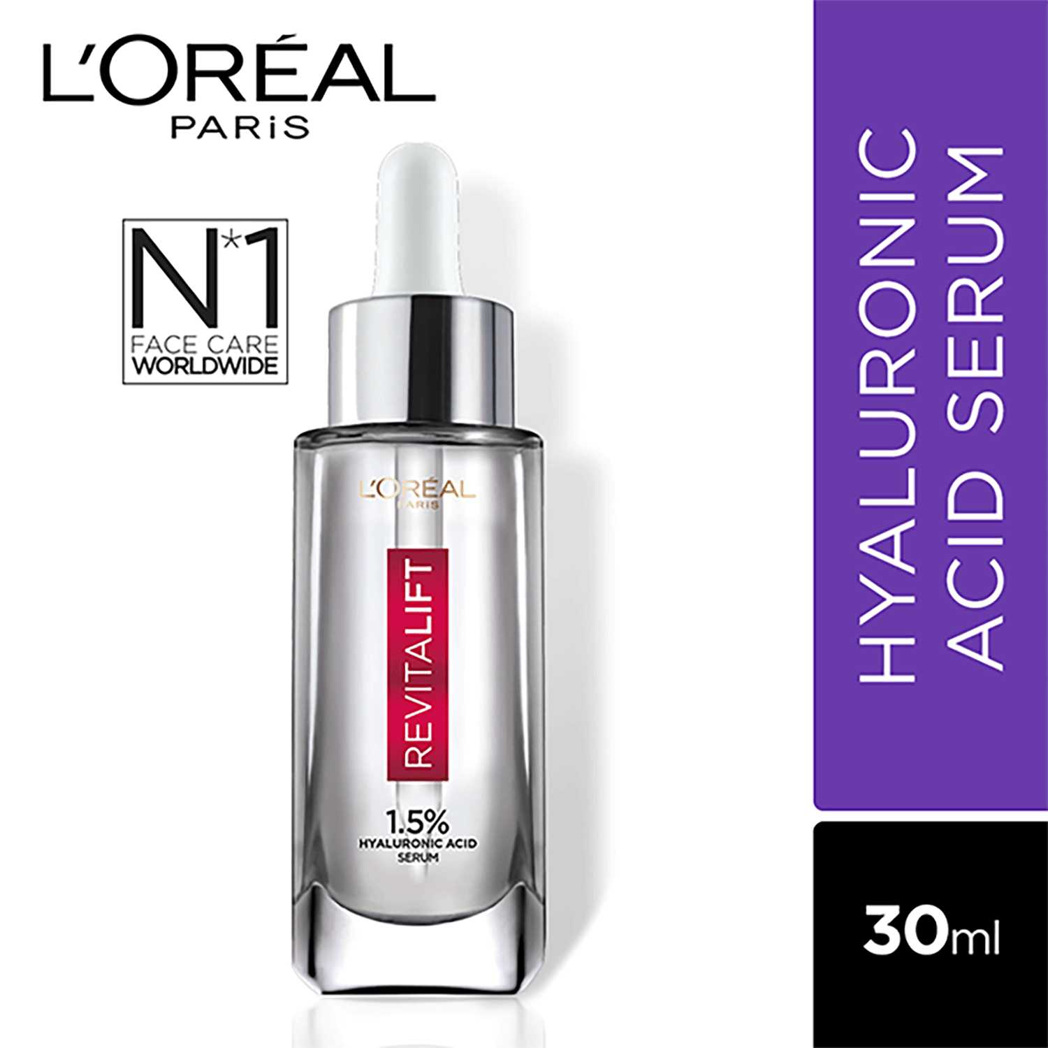 L'Oreal Paris | L'Oréal Paris Revitalift 1.5% Hyaluronic Acid Serum, 30ml