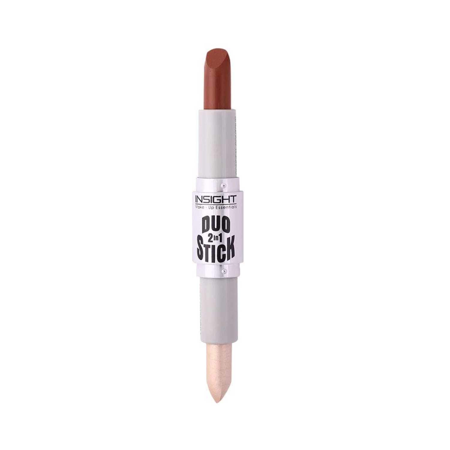 INSIGHT Cosmetics | Insight Cosmetics Duo Stick Conceal Contour + Highlighter - 02 Coffee (8.5g)