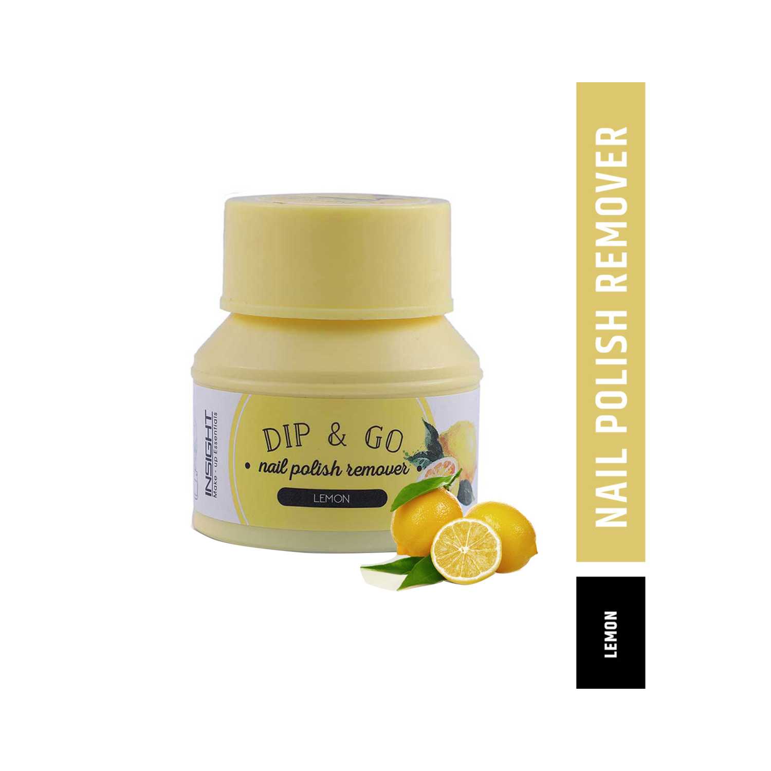 INSIGHT Cosmetics | Insight Cosmetics Dip And Go Lemon Nail Polish Remover (20ml)