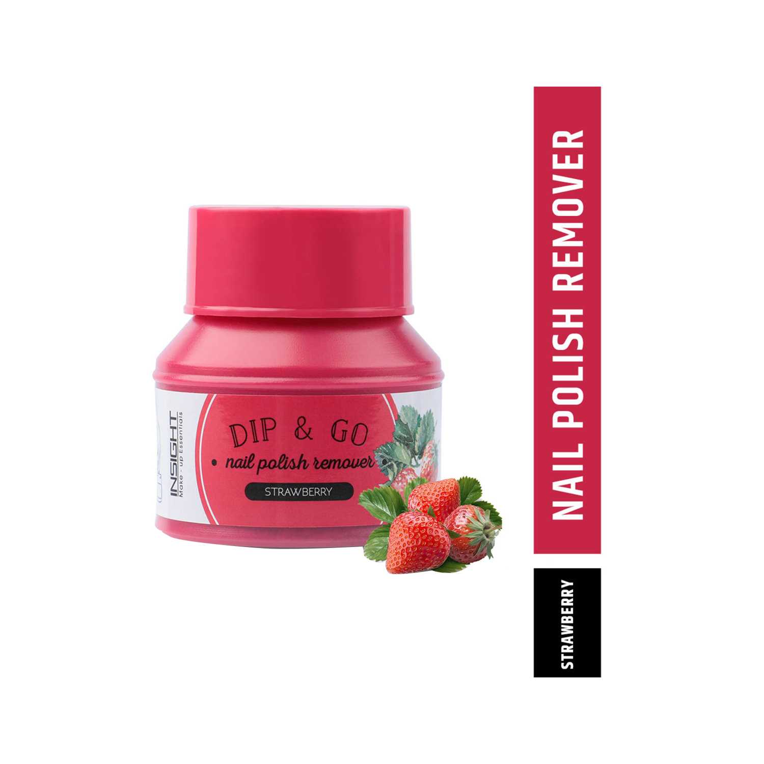 INSIGHT Cosmetics | Insight Cosmetics Dip And Go Strawberry Nail Polish Remover (20ml)