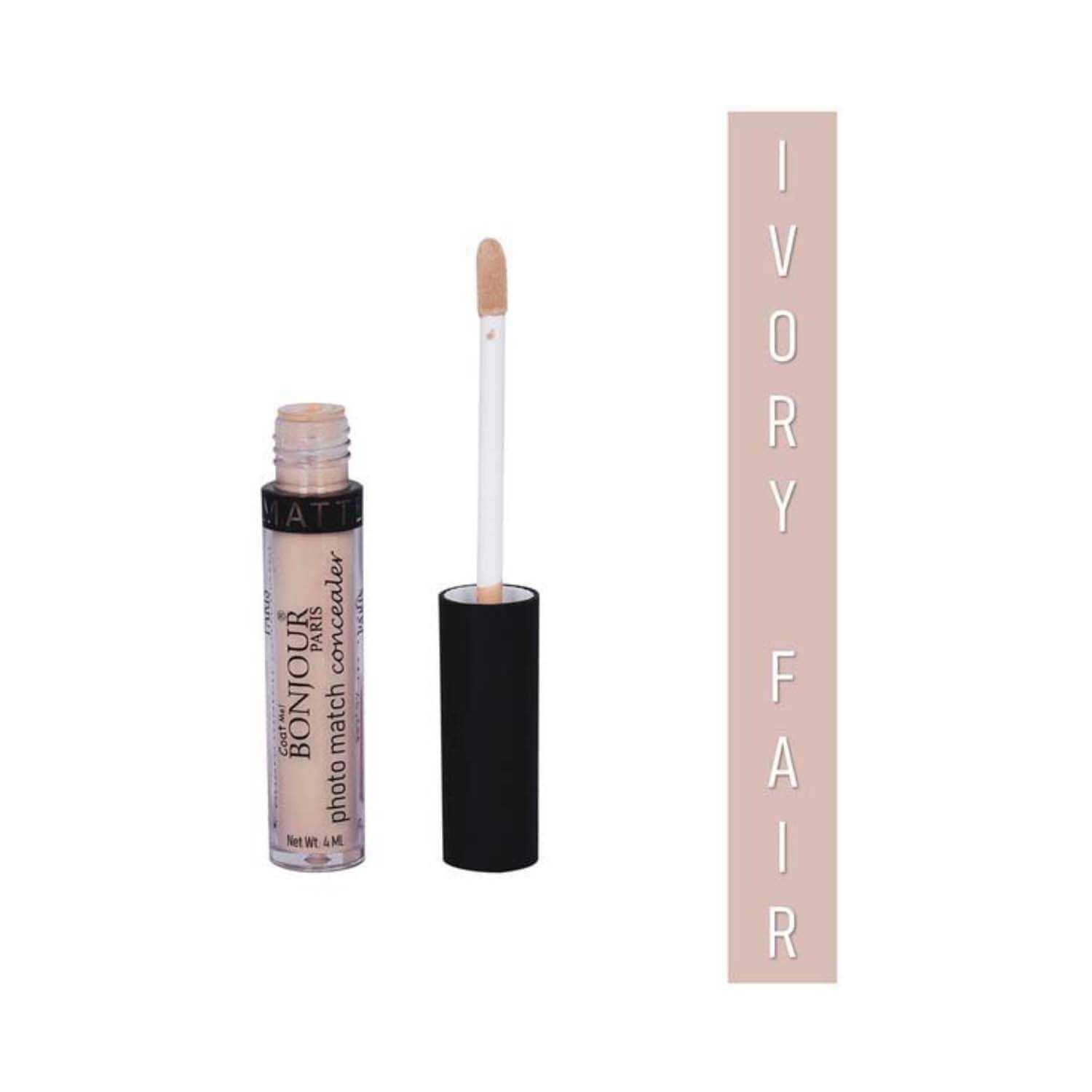 Bonjour Paris | Bonjour Paris Photo Match Liquid Concealer SPF 25 - Ivory Fair (4ml)