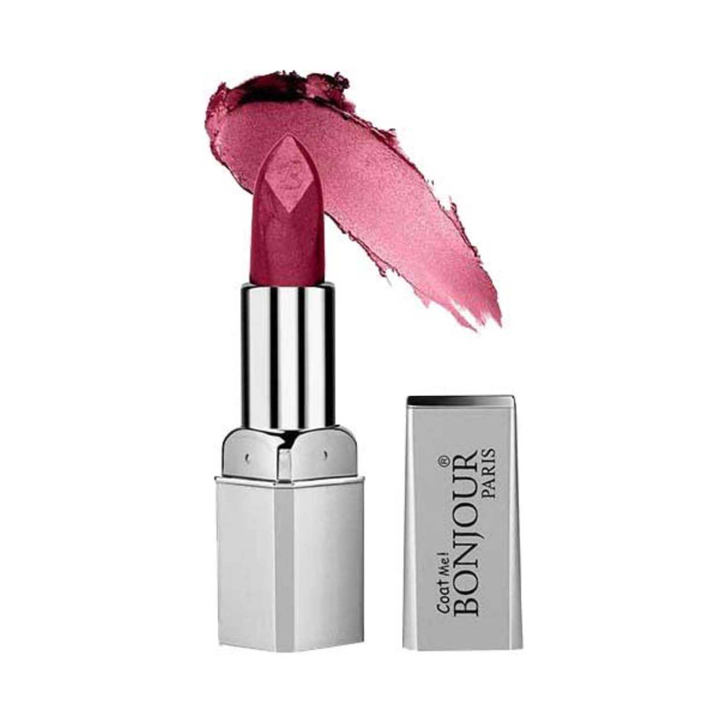 Bonjour Paris | Bonjour Paris Premium Metallic Shine Lipstick - Metallic Pink (4.2g)