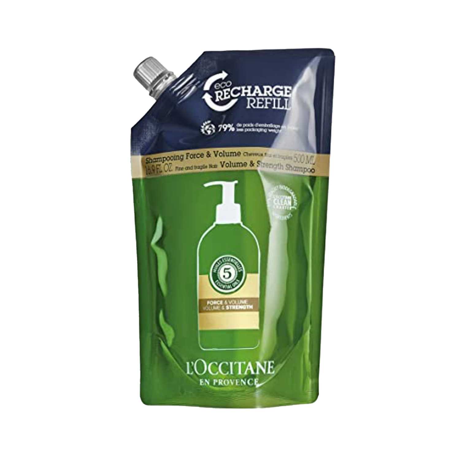 L'occitane | L'Occitane Strength & Volume Shampoo Refill - (500ml)