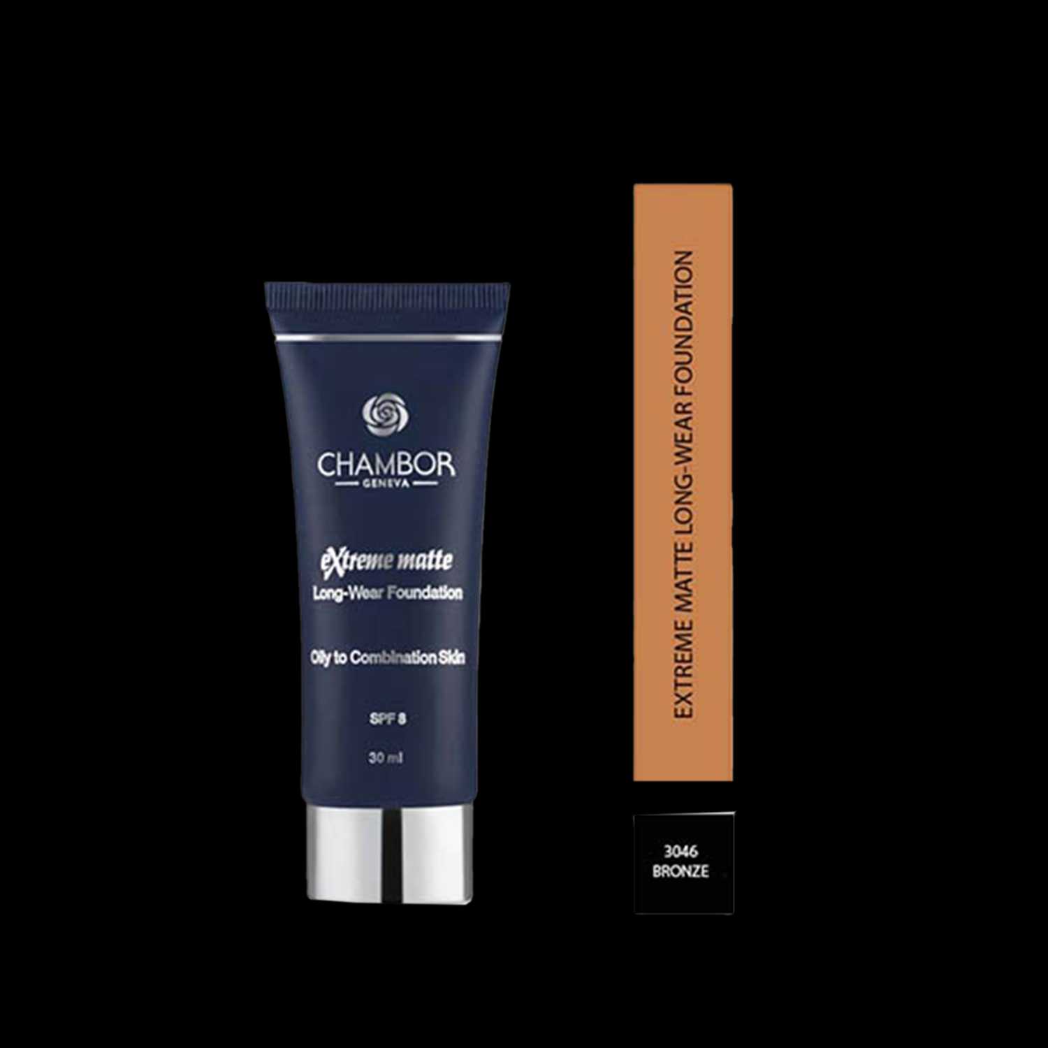 Chambor | Chambor Extreme Matte Long - Wear Foundation Make Up - Bronze