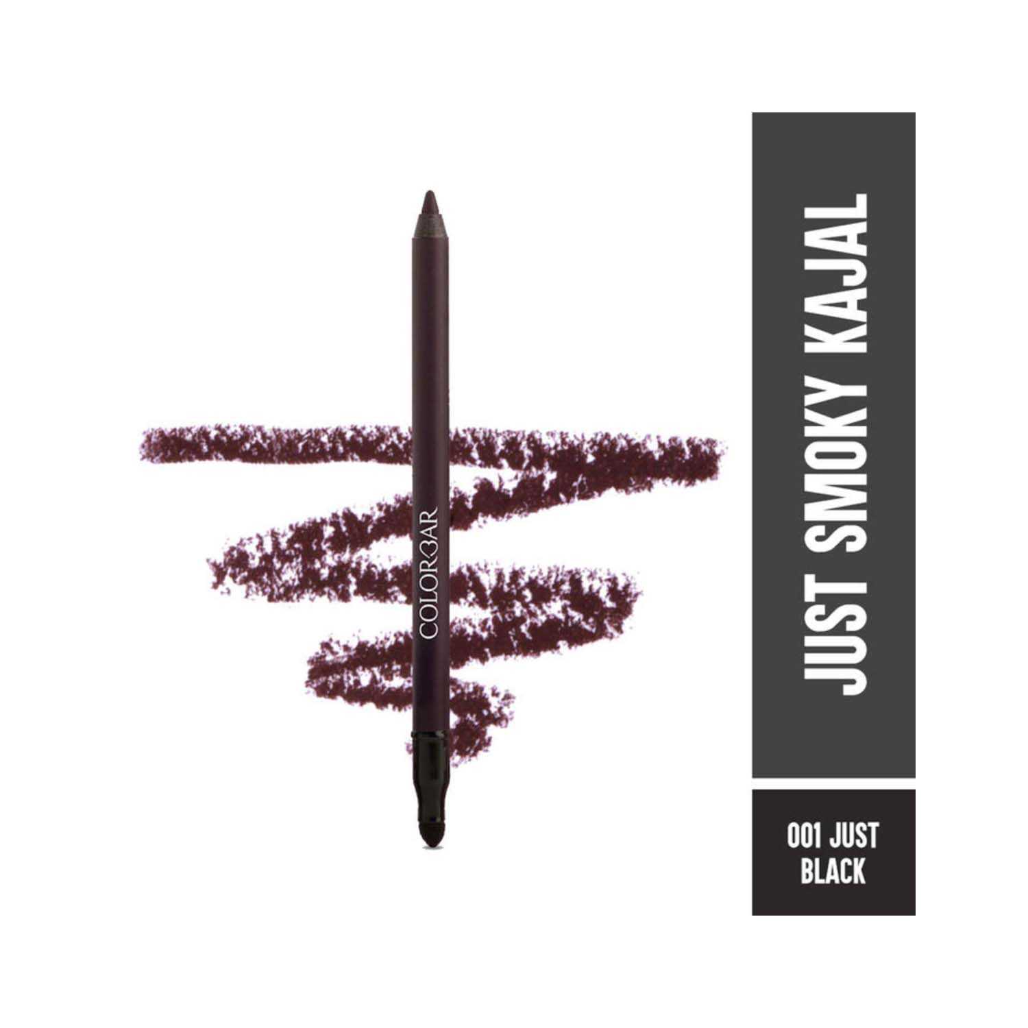 Colorbar | Colorbar Just Smoky Kajal - 001 Just Black (1.2g)