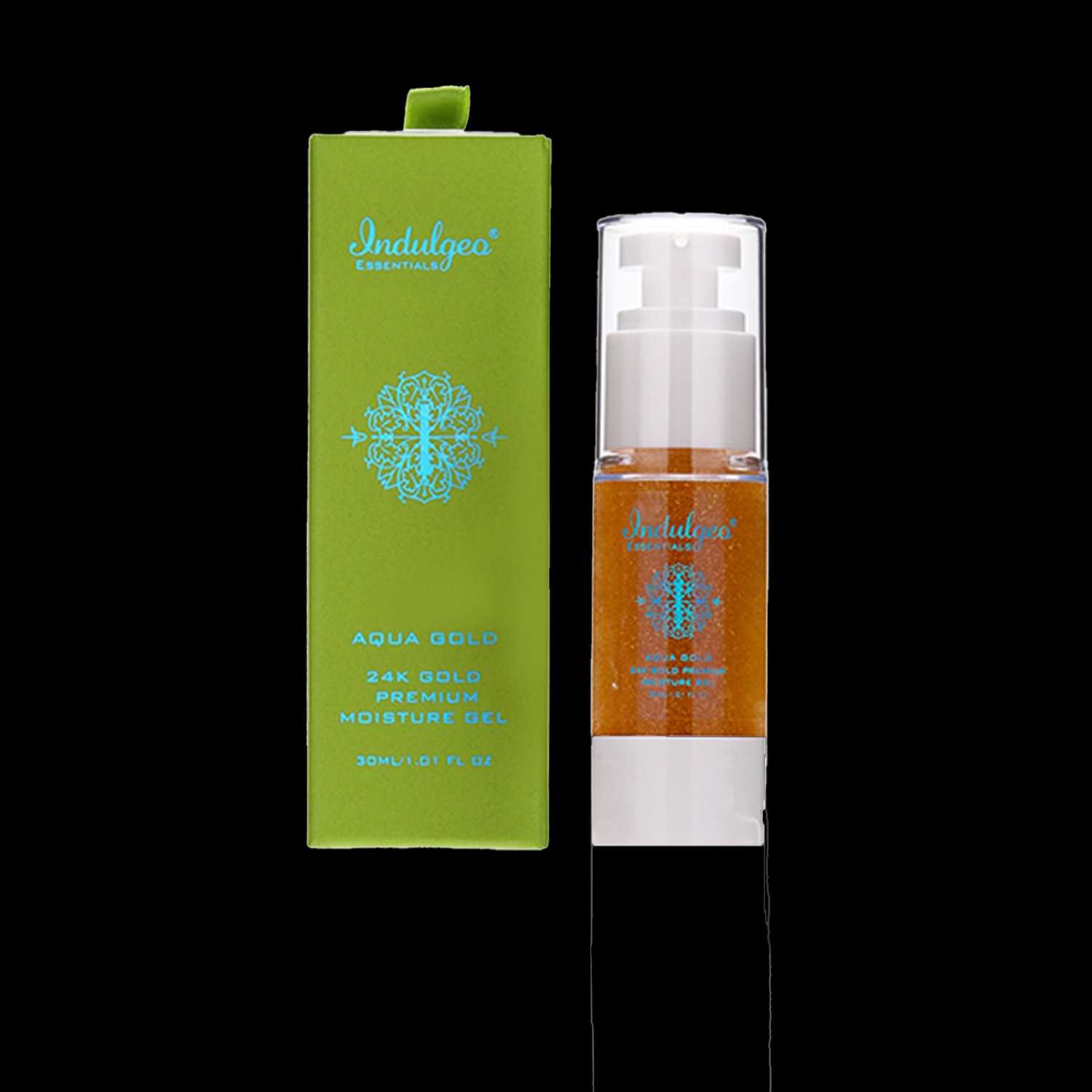 Indulgeo Essentials | Indulgeo Essentials Aqua Gold 24k Gold Premium Moisture Gel