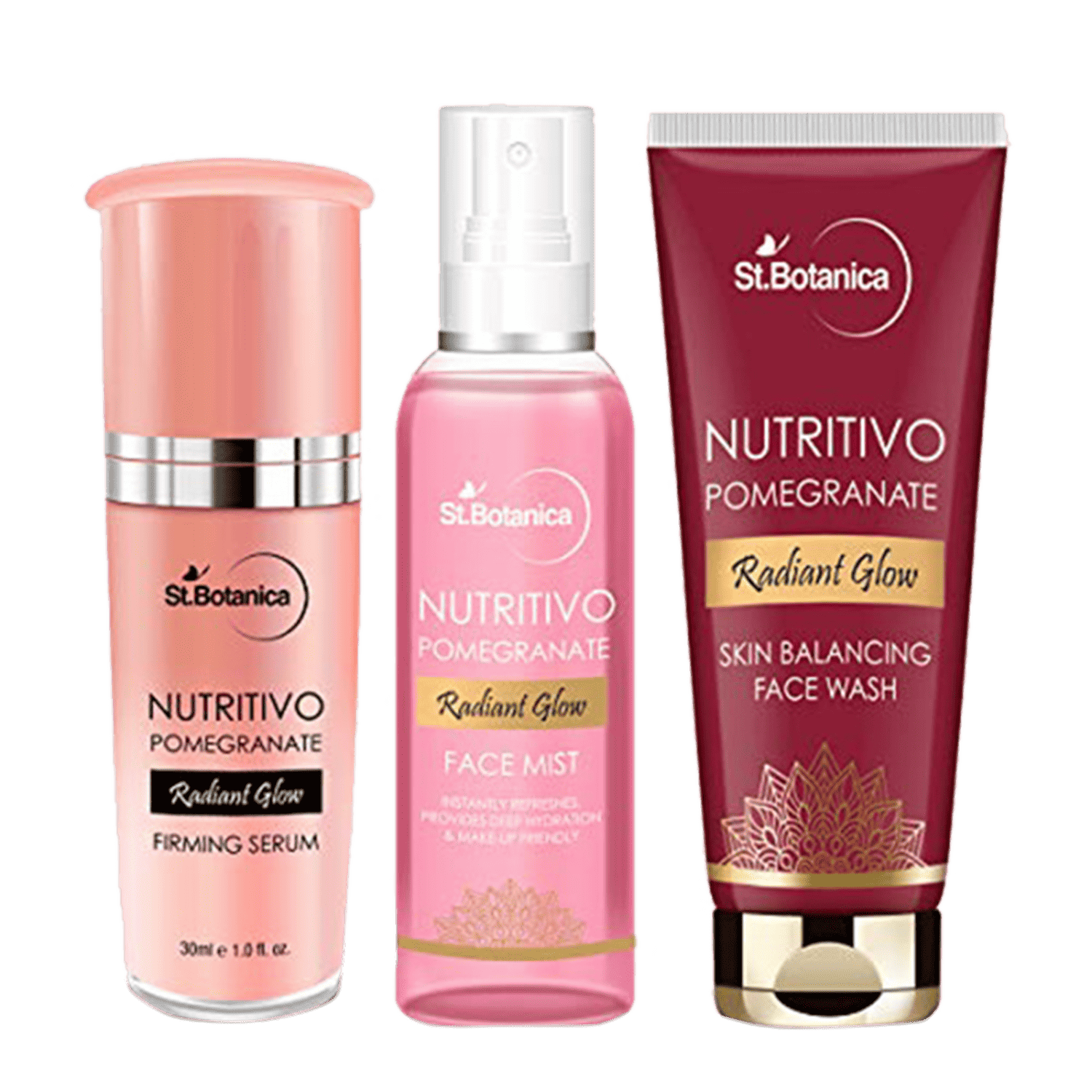 St.Botanica | St.Botanica Nutritivo Pomegranate Skin Care - (3 Pcs)