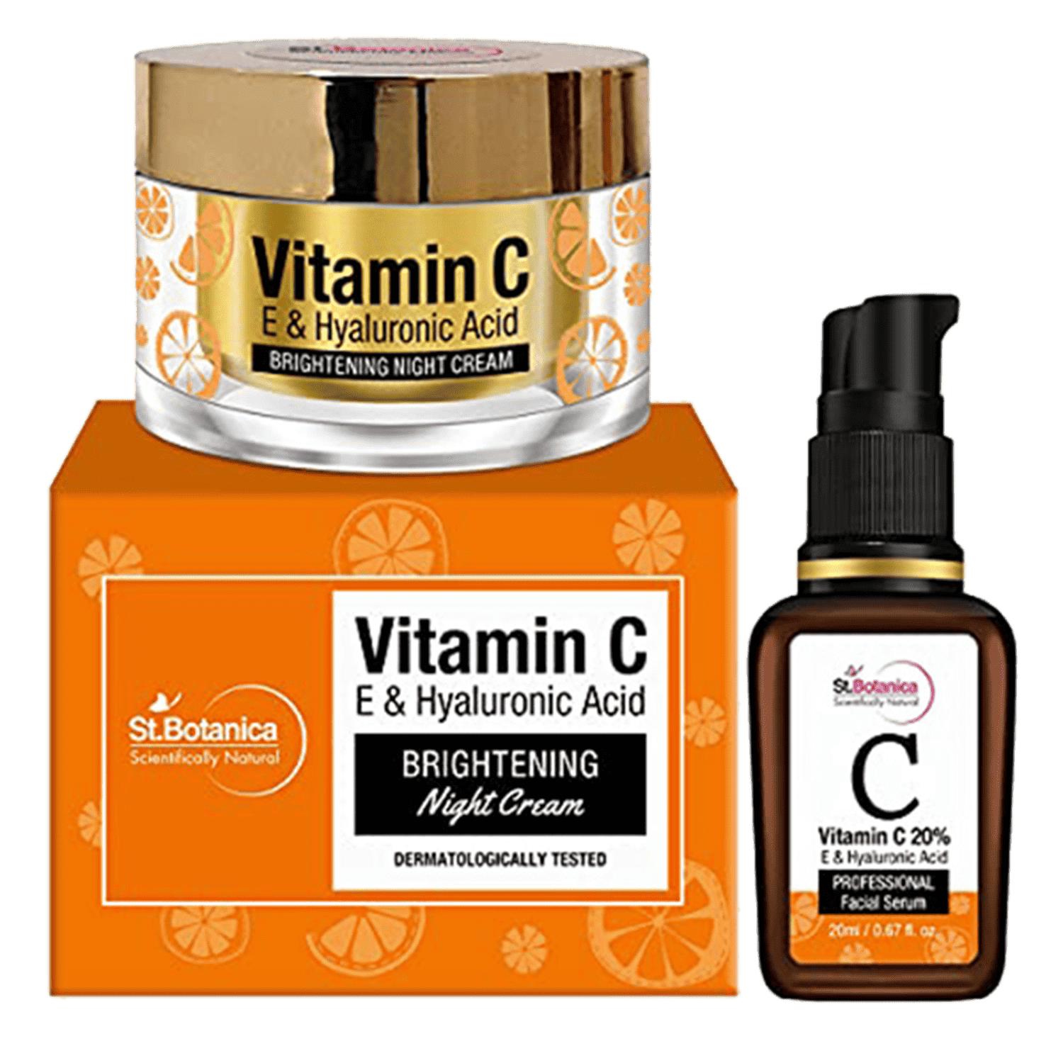 St.Botanica | St.Botanica Vitamin C Brightening Skin Care Combo - (2 Pcs)