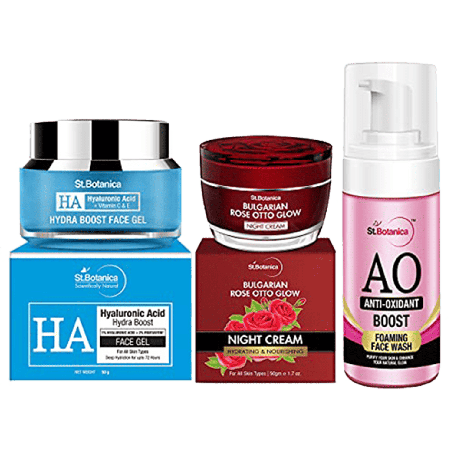 St.Botanica | St.Botanica Hydrating Combo - (3 Pcs)