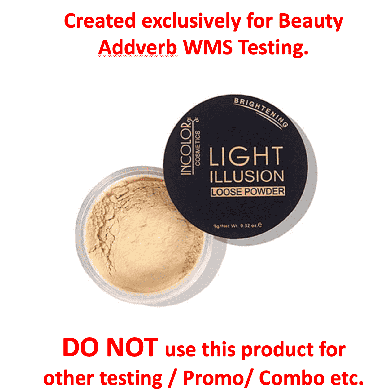 Real Madrid | Incolor Brightening Light Illusion Loose Powder 05 Natural 9 Gm
