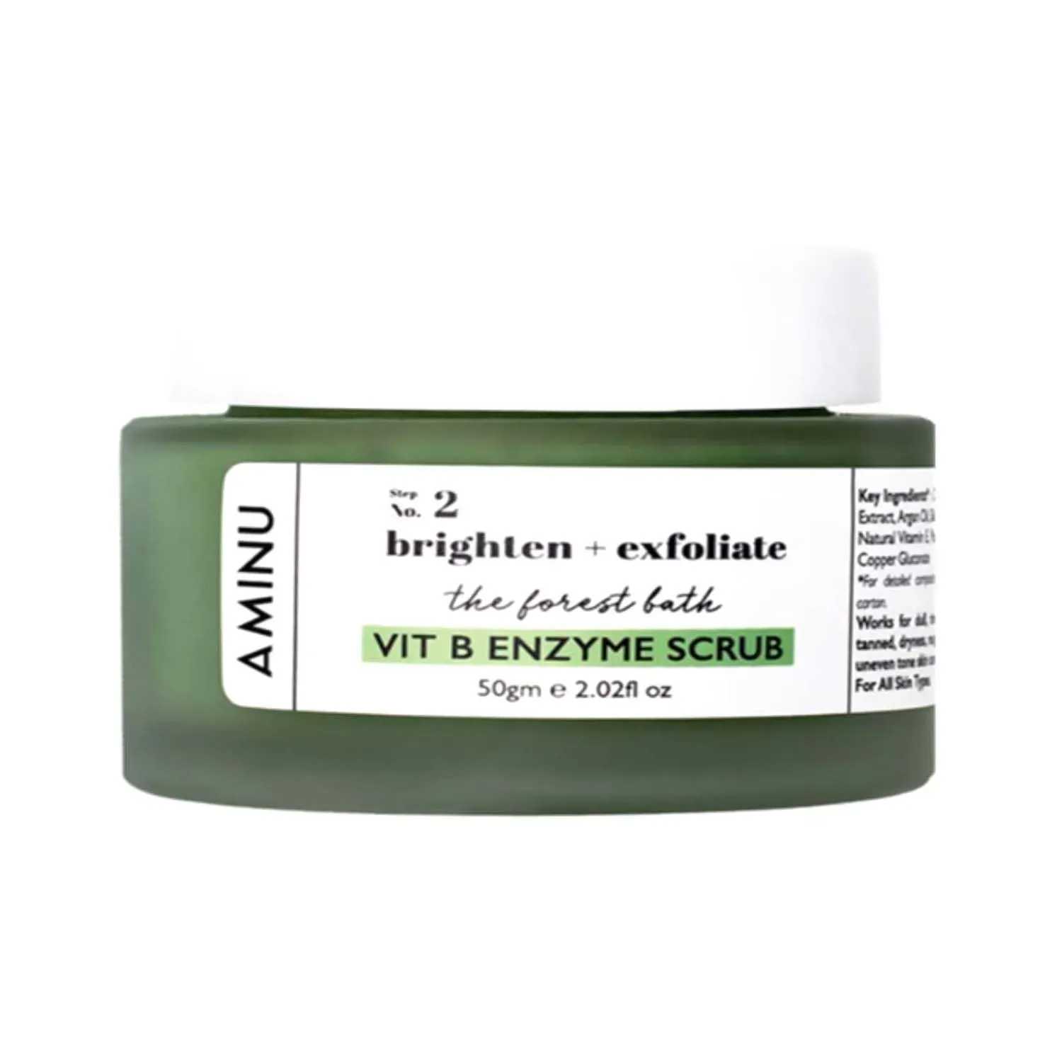 Aminu | Aminu The Forest Bath Vit B Enzyme Scrub - (50g)