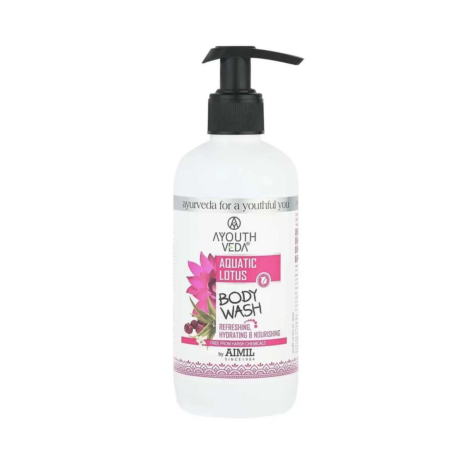 Ayouthveda | Ayouthveda Aquatic Lotus Body Wash - (300ml)