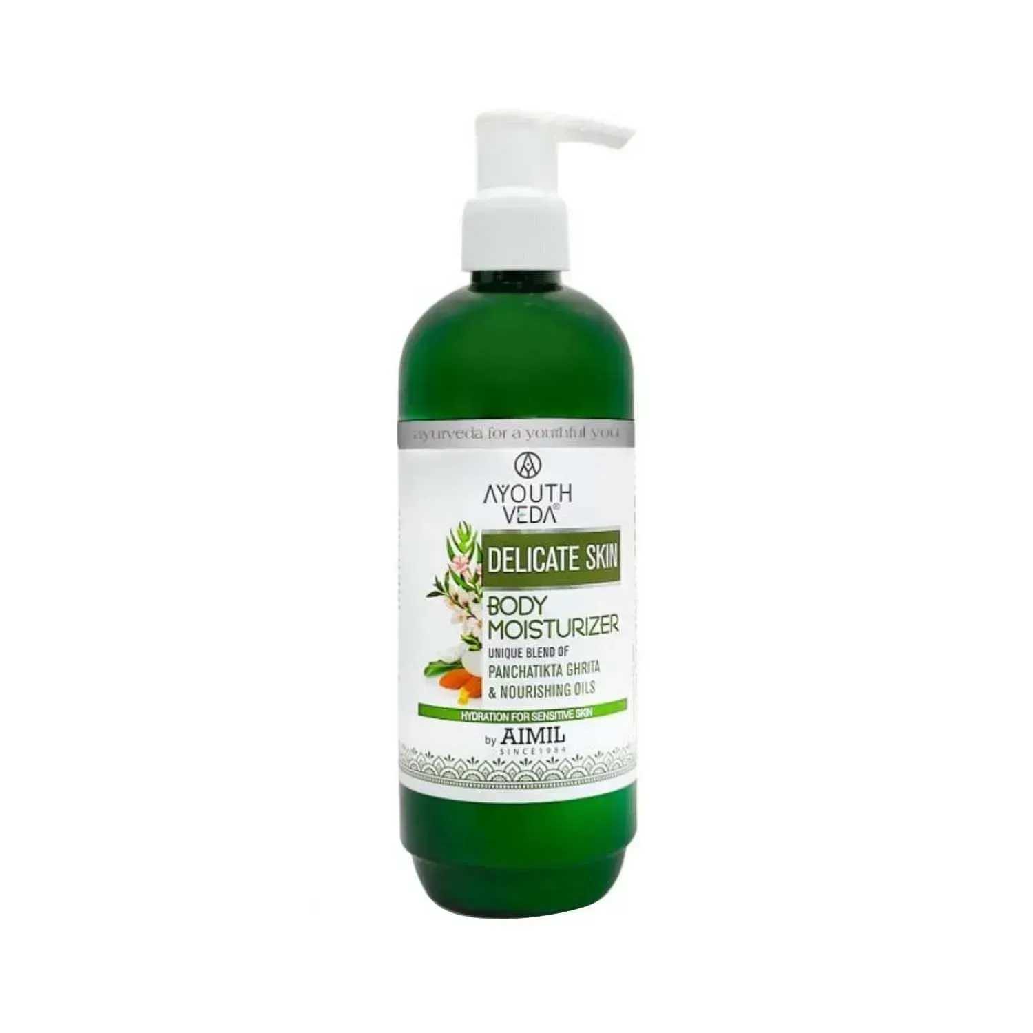 Ayouthveda Delicate Skin Body Moisturizer - (300ml)